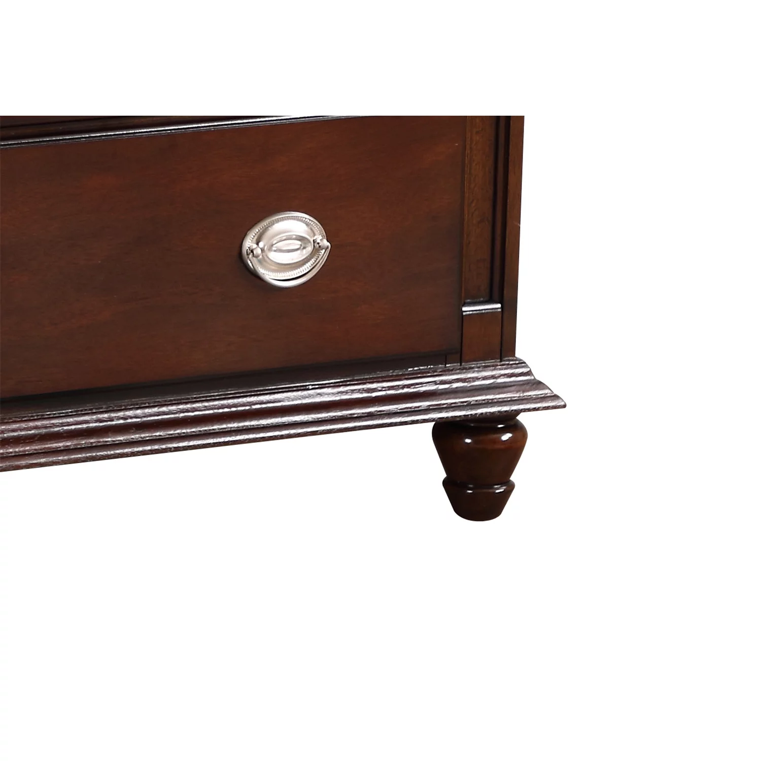 Glory Furniture Summit 6 Drawer Dresser in Cappuccino