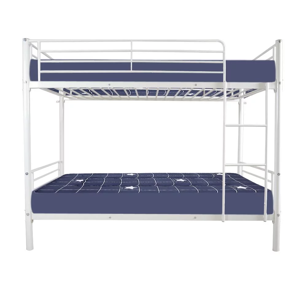 Ktaxon Metal Twin over Bunk Beds Frame Ladder Kids Adult Children Bedroom Dorm Furniture