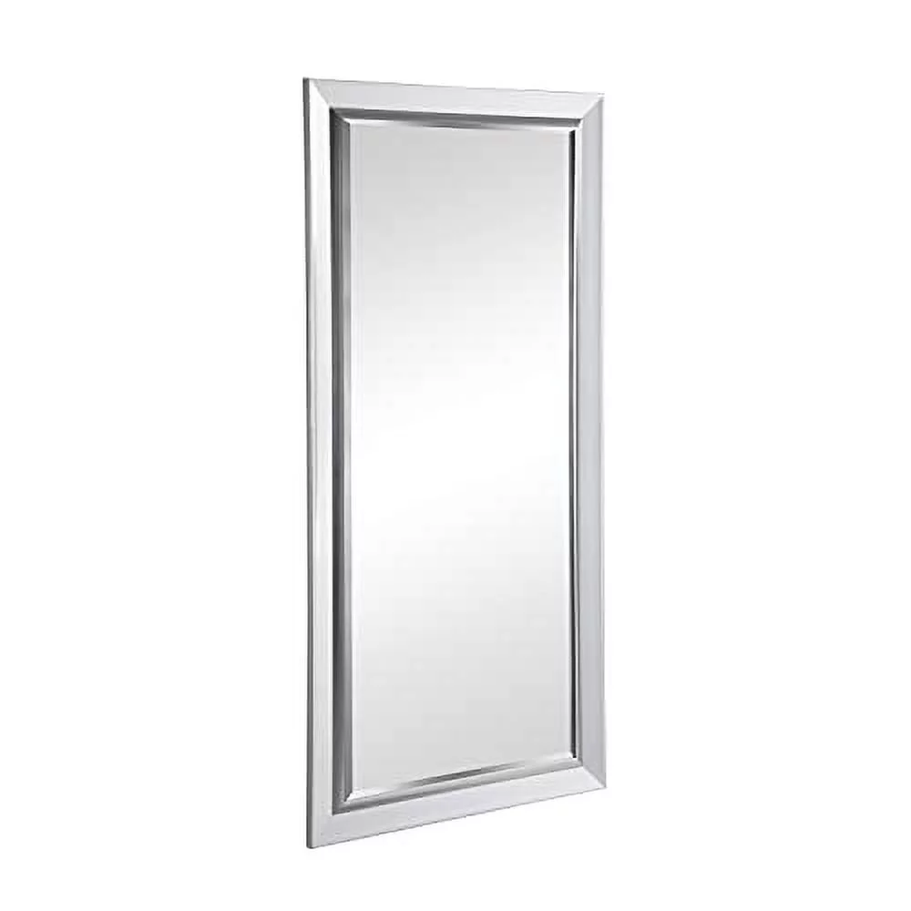 Brushed Nickel Mirrors - Color: Silver, Finish: Framed