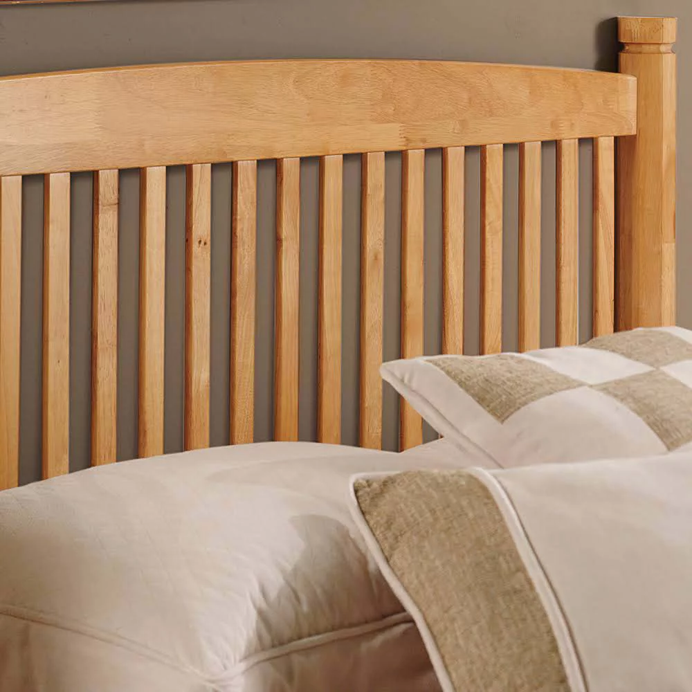 Hillsdale Furniture Oak Tree Slatted Wood Full/Queen Headboard, Country Pine