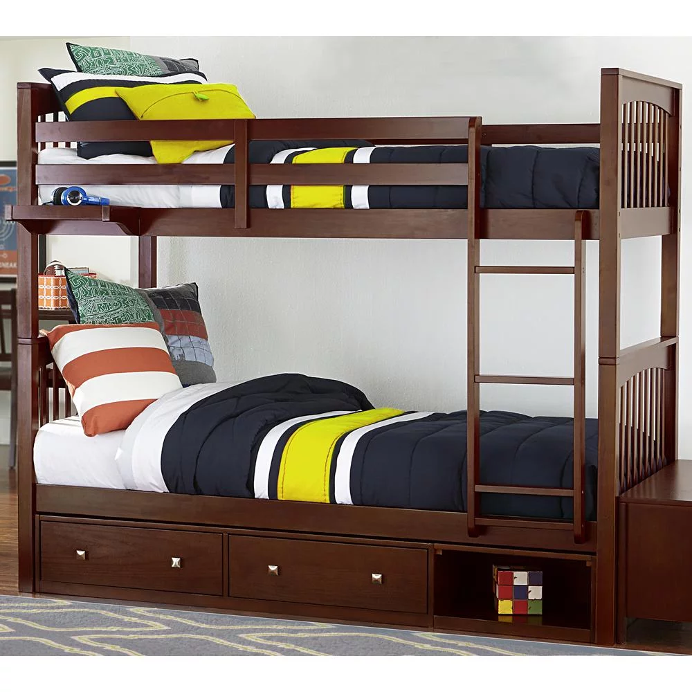 Hillsdale Kids and Teen Lake House Wood Twin Loft in White