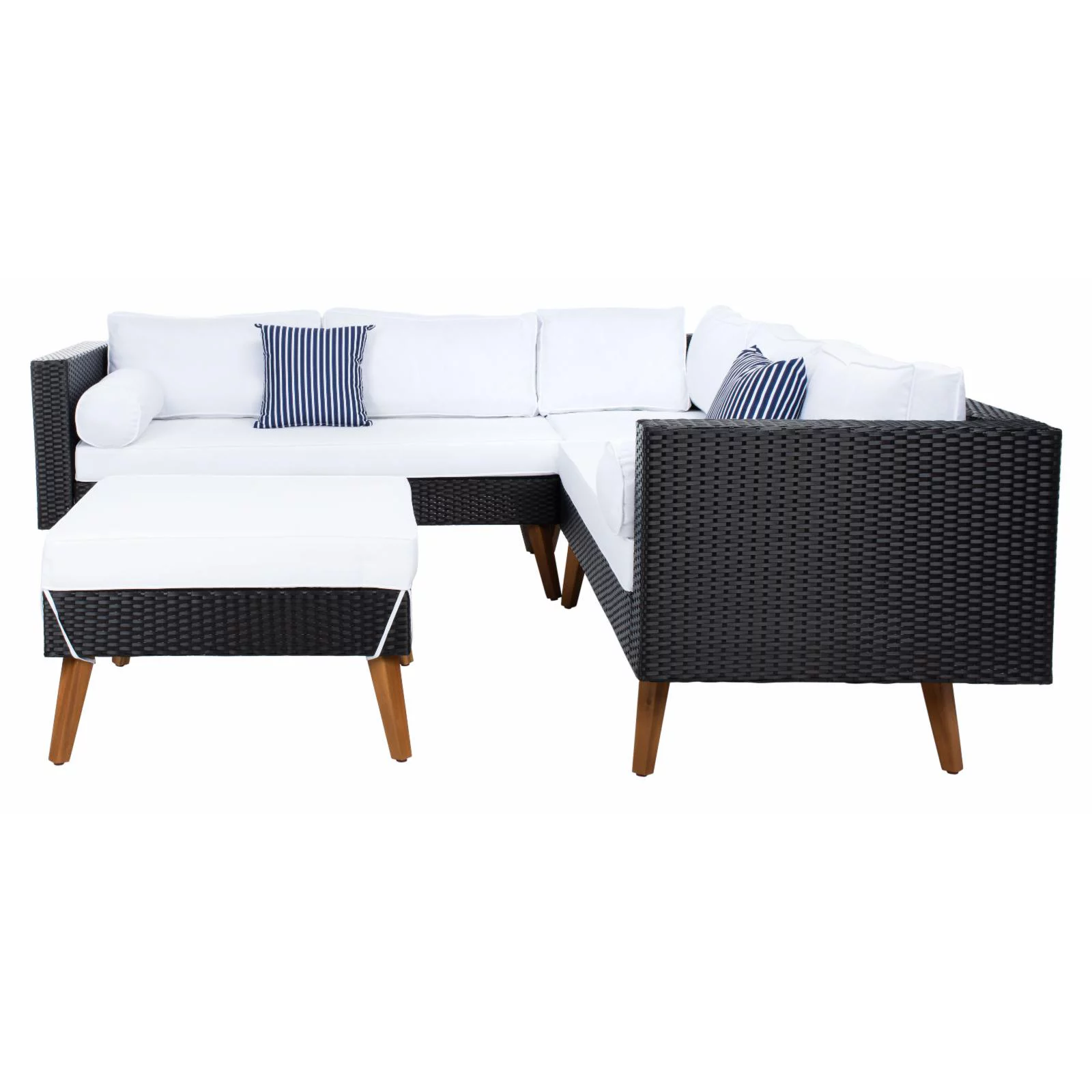 Safavieh Outdoor Analon Sectional Conversation Set