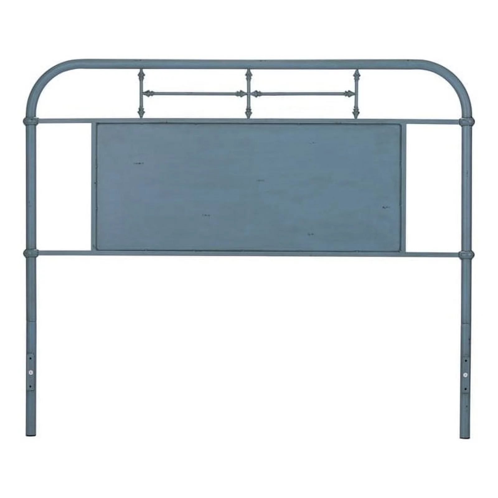 Liberty Furniture Vintage Series King Metal Headboard - Blue