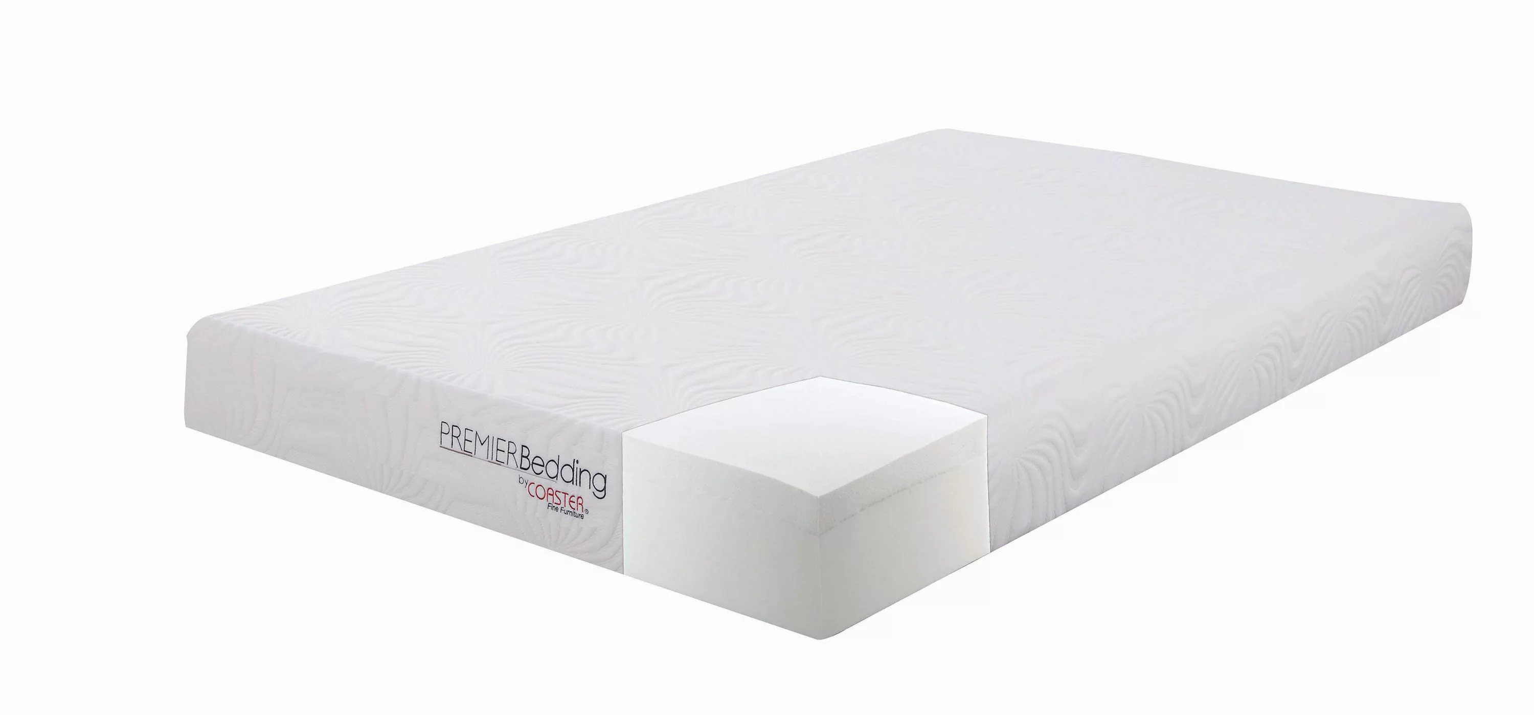 Keegan Full Memory Foam Mattress White