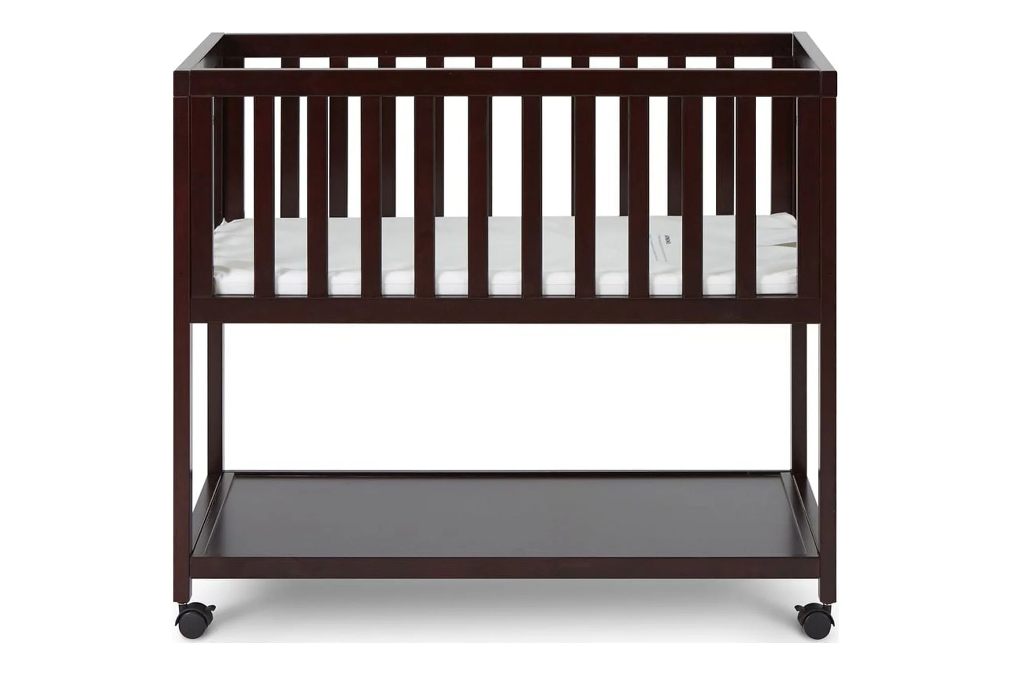 AFG Baby Furniture Mila Wooden Portable Bassinet Espresso