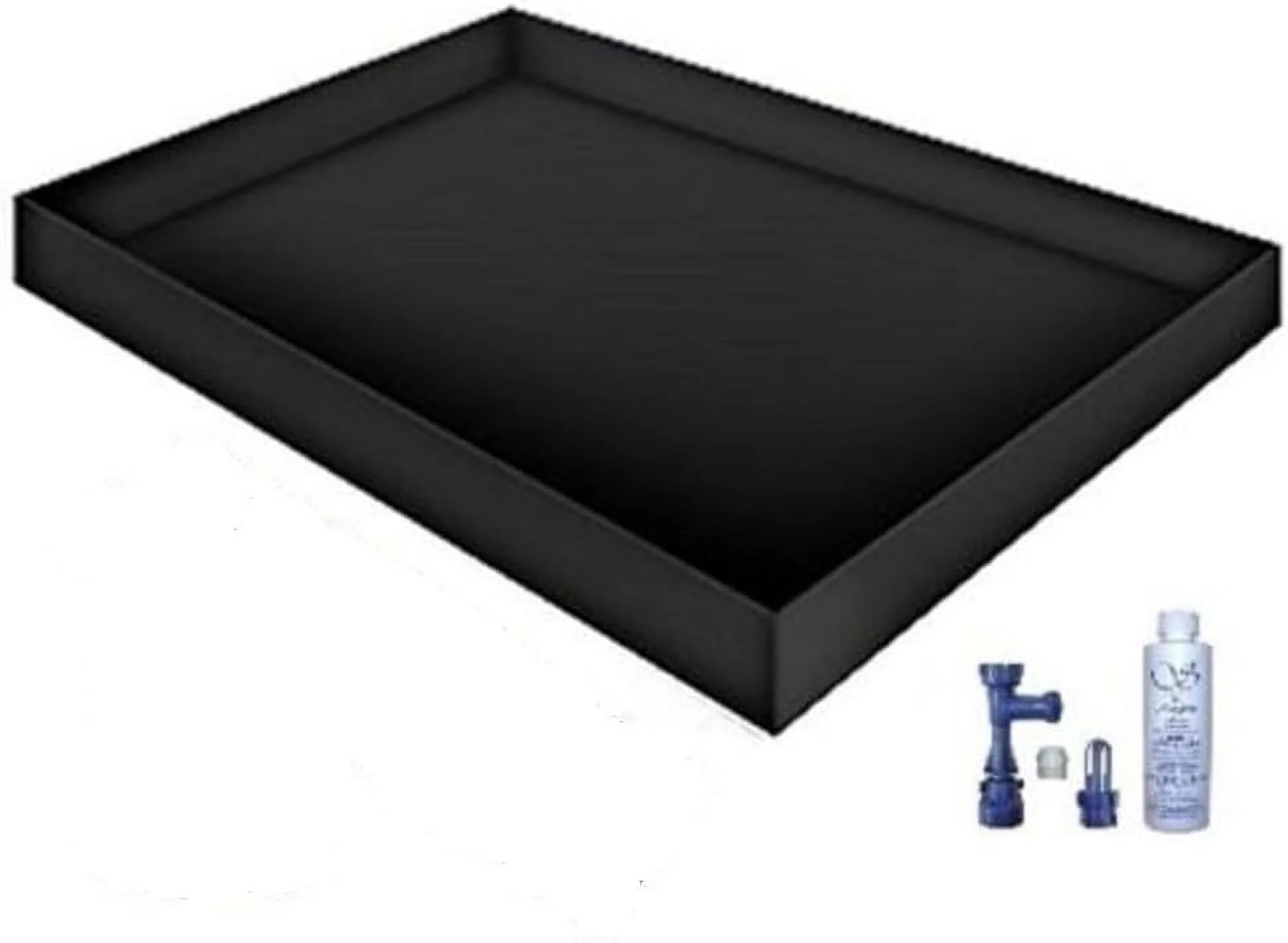 LESS WATERBED Mattress/Liner/Fill Drain/Conditioner KIT (California King 72X84 Tranq3s1)