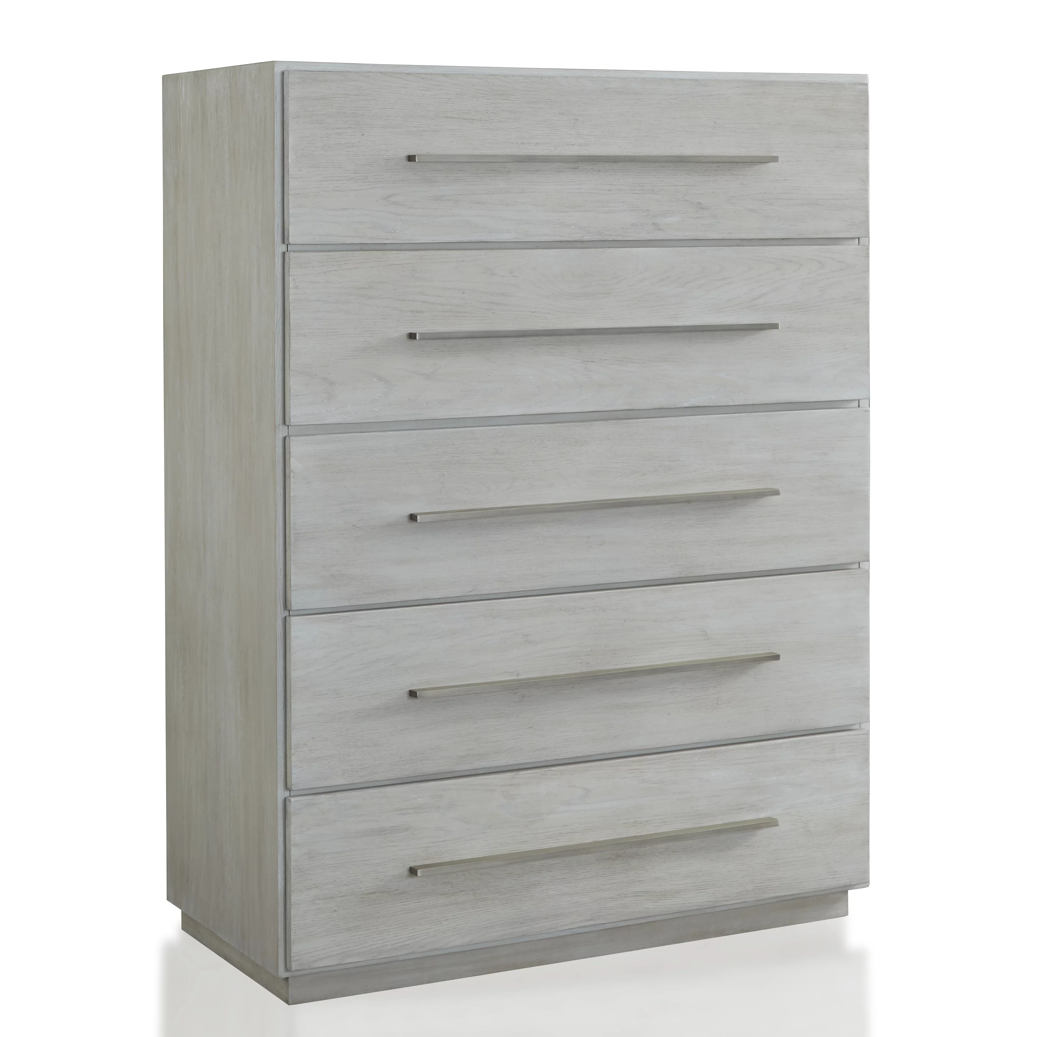 Modus Destination 5 Drawer Chest in Cotton Gray
