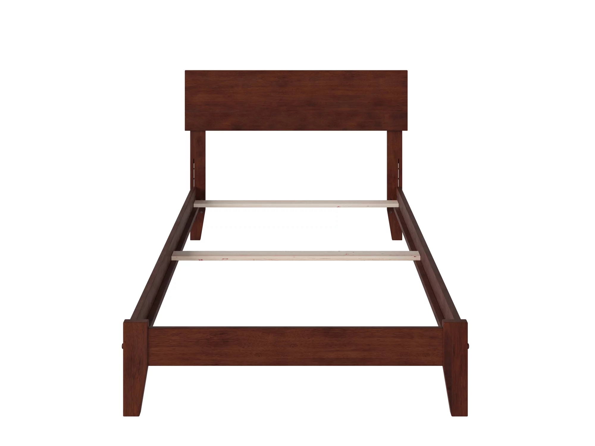 Orlando Twin Traditional Bed in Walnut