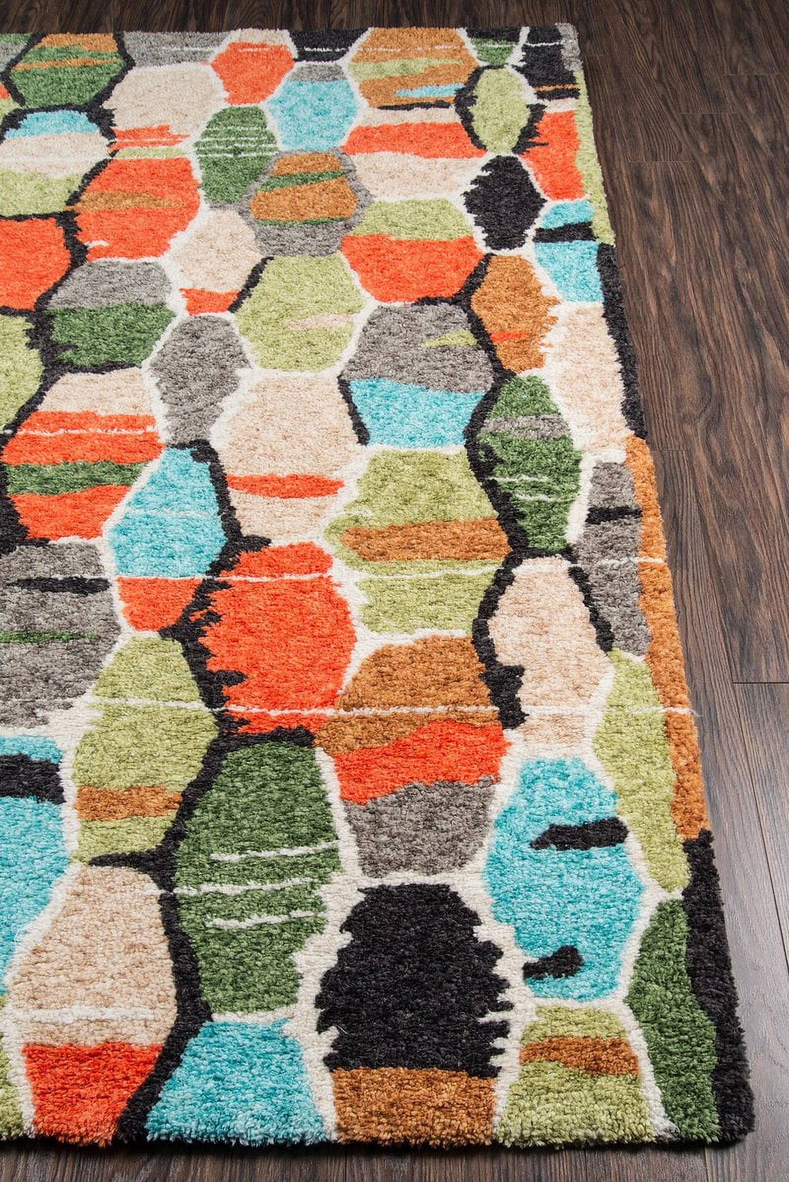 Novogratz Tiles Rug, MULTI