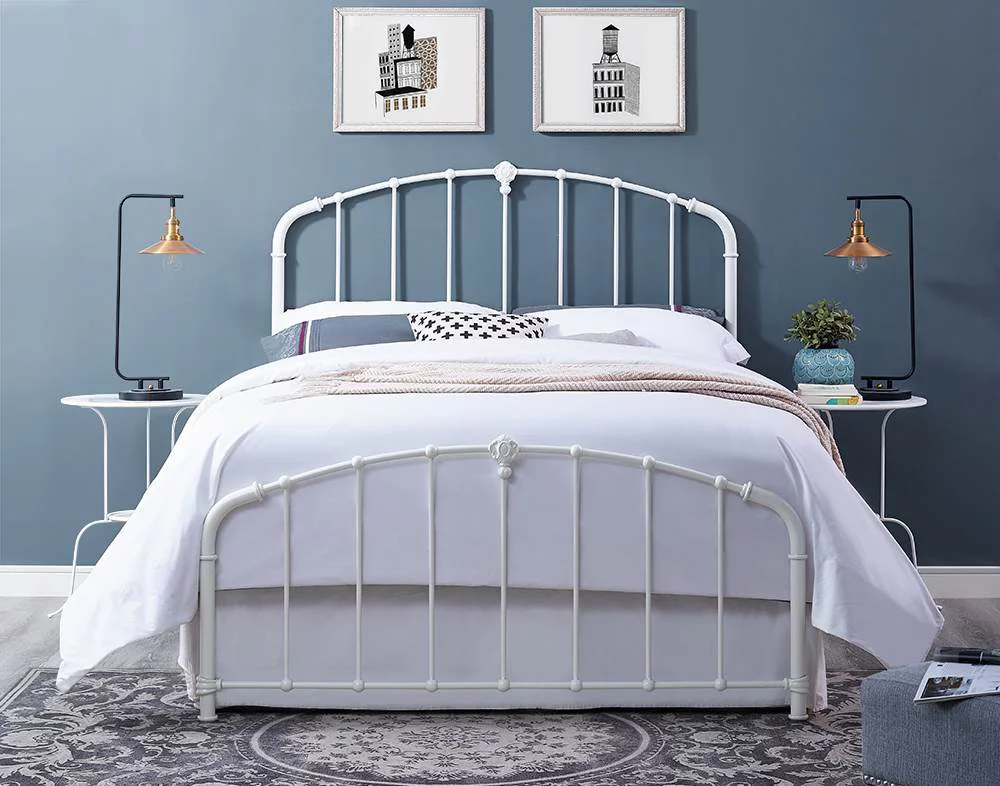 Crosley Furniture Hazel Queen Metal Headboard And Footboard