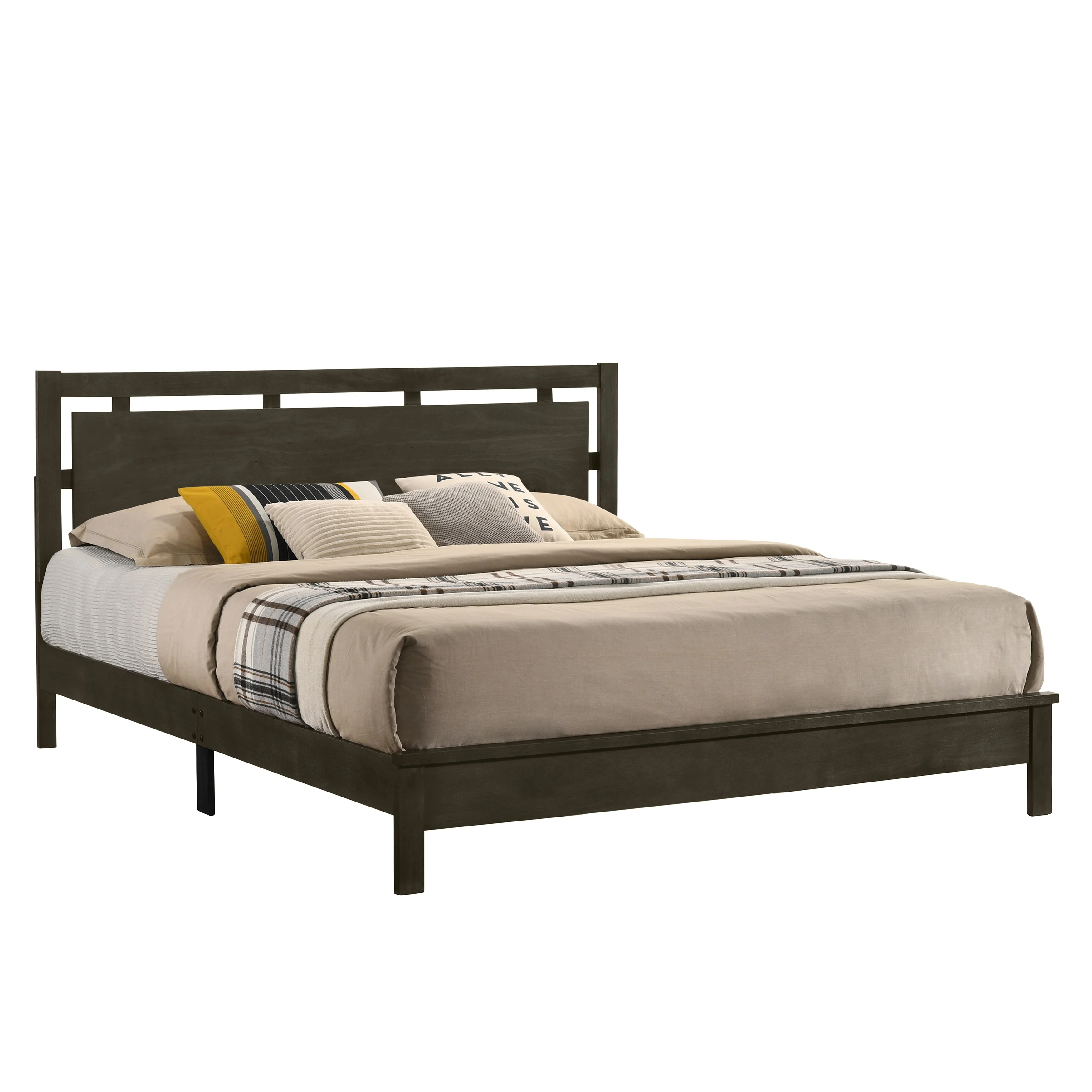 New Classic Furniture  Orion Platform Bed Full - Gray