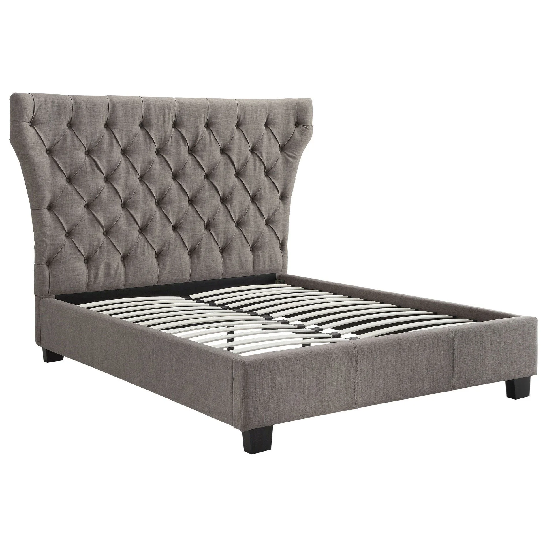 Modus Geneva E King Melina Platform Bed in Dolphin
