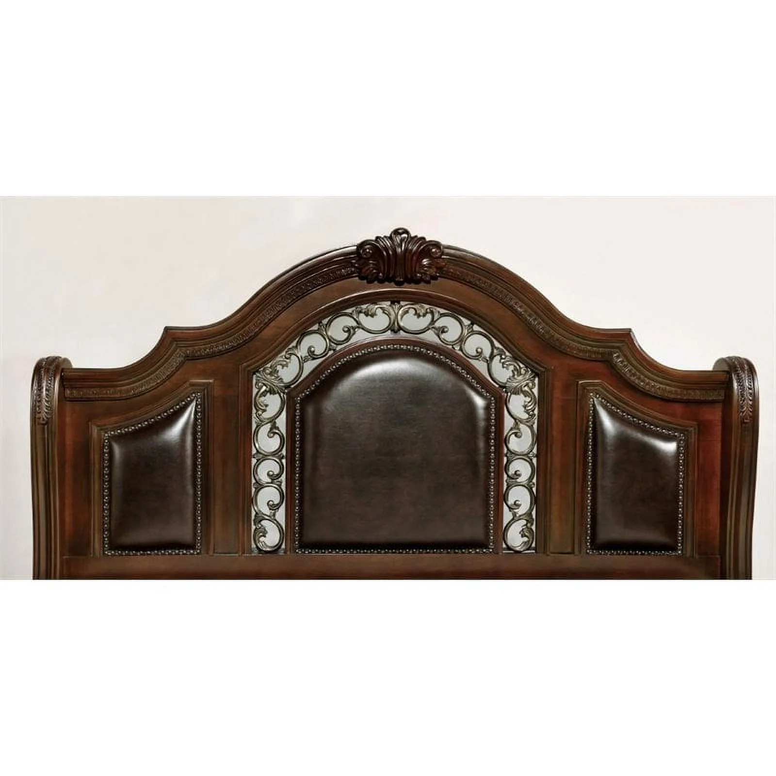 Bowery Hill California King Bed in Brown Cherry