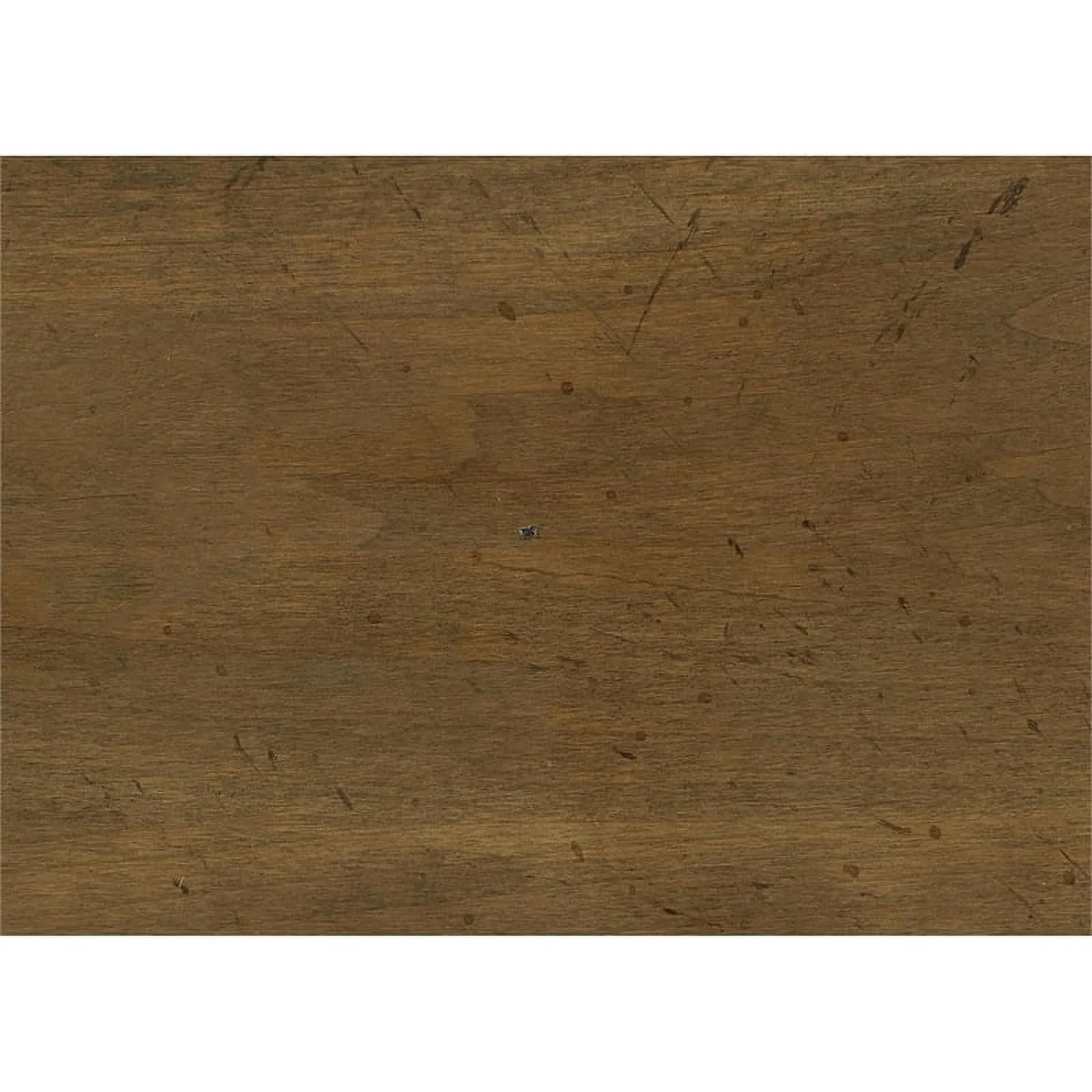 Maklaine Contemporary King Wooden Sleigh Bed in Cognac Brown Finish