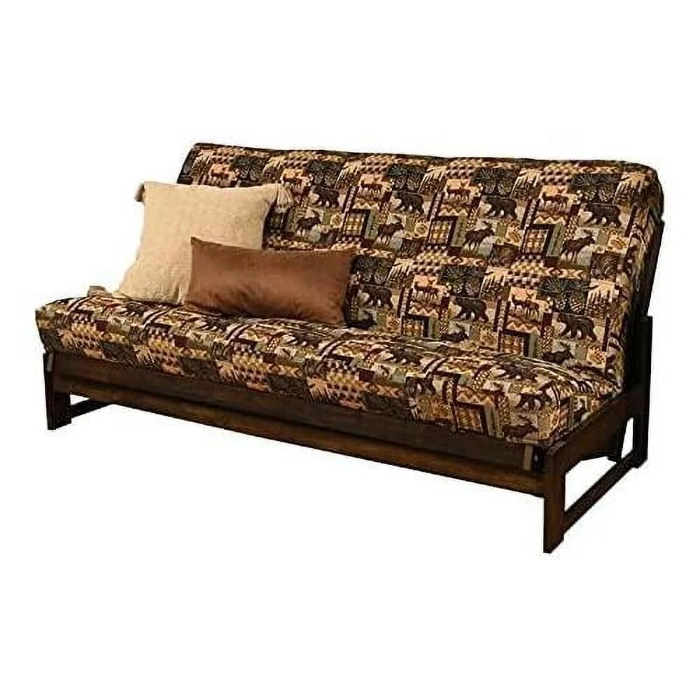 Full Size Spring Futon Mattress Replacement, Linen Fabric Cotton Sleeper Sofa Bed Mattress, Peter Cabin