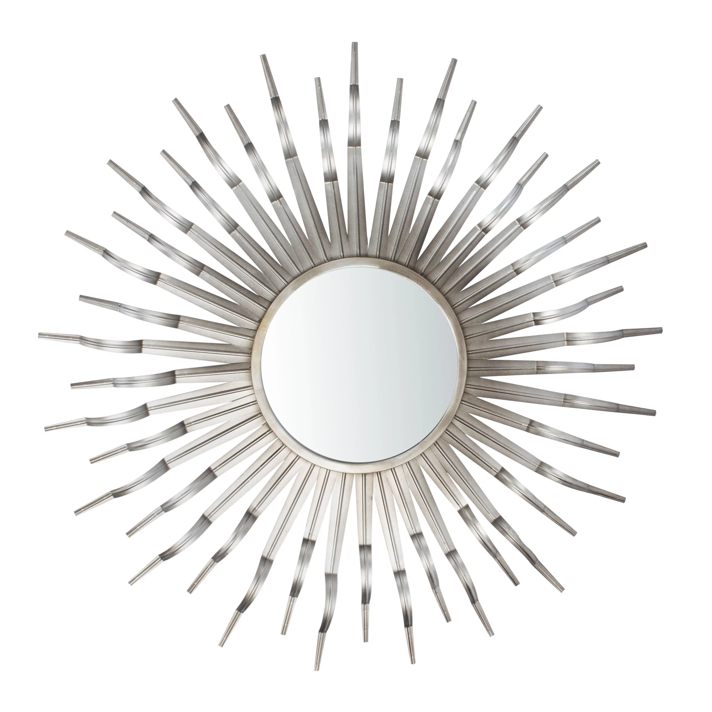 Safavieh Naya 35 in. Radiant Lines Round Sunburst Mirror