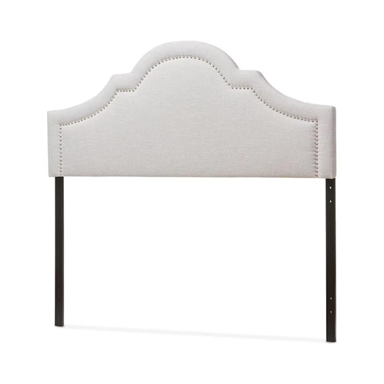 Baxton Studio Rita Modern and Contemporary Grayish Beige Fabric Upholstered Queen Size Headboard,Wholesale Interiors