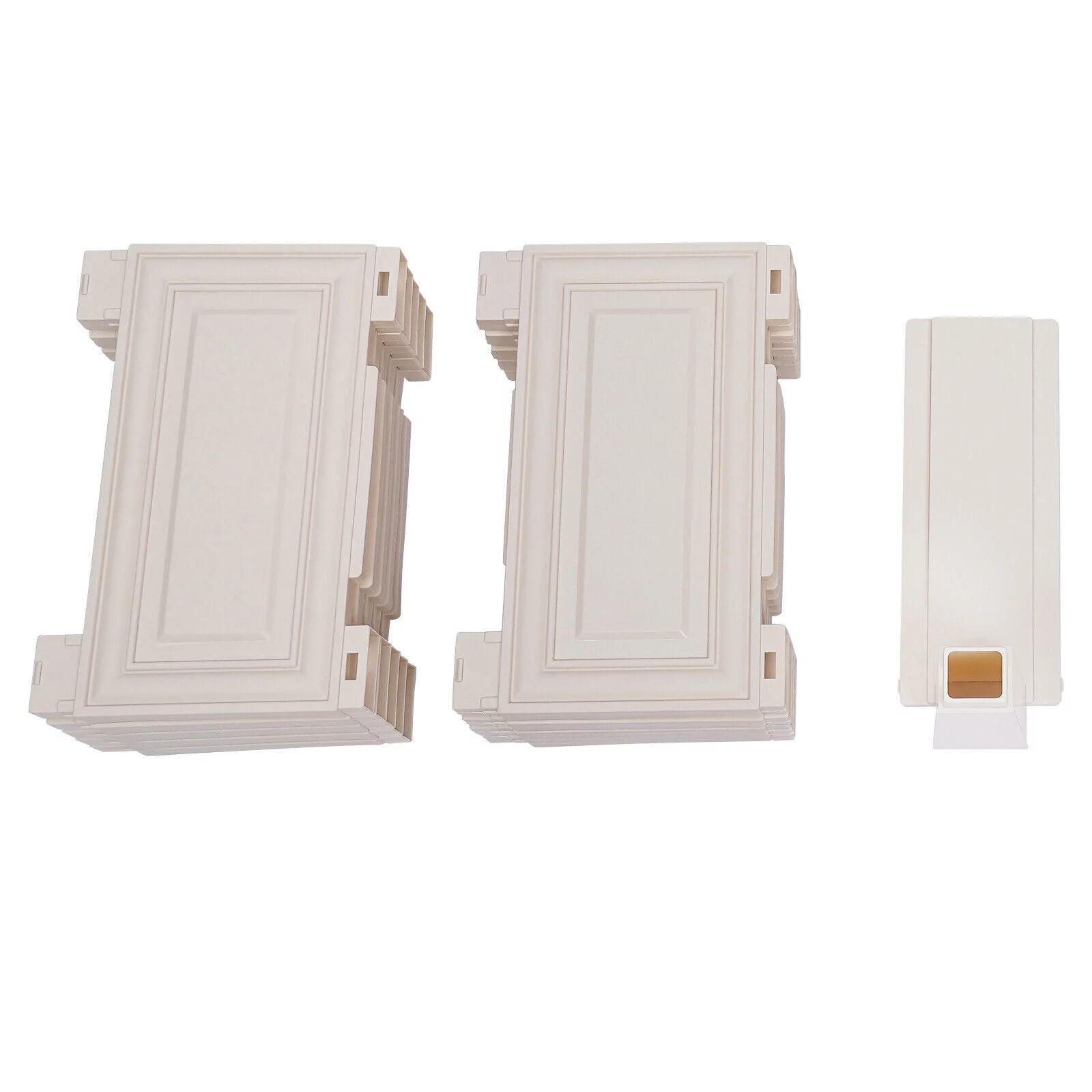 5 Layers Storage Cabinets 6 Drawer Nightstand Chest Dresser Organizer Storage Bedroom Cabinet Unit Tall Dresser Organizer for Clothes, Living Room, Bedroom Furniture