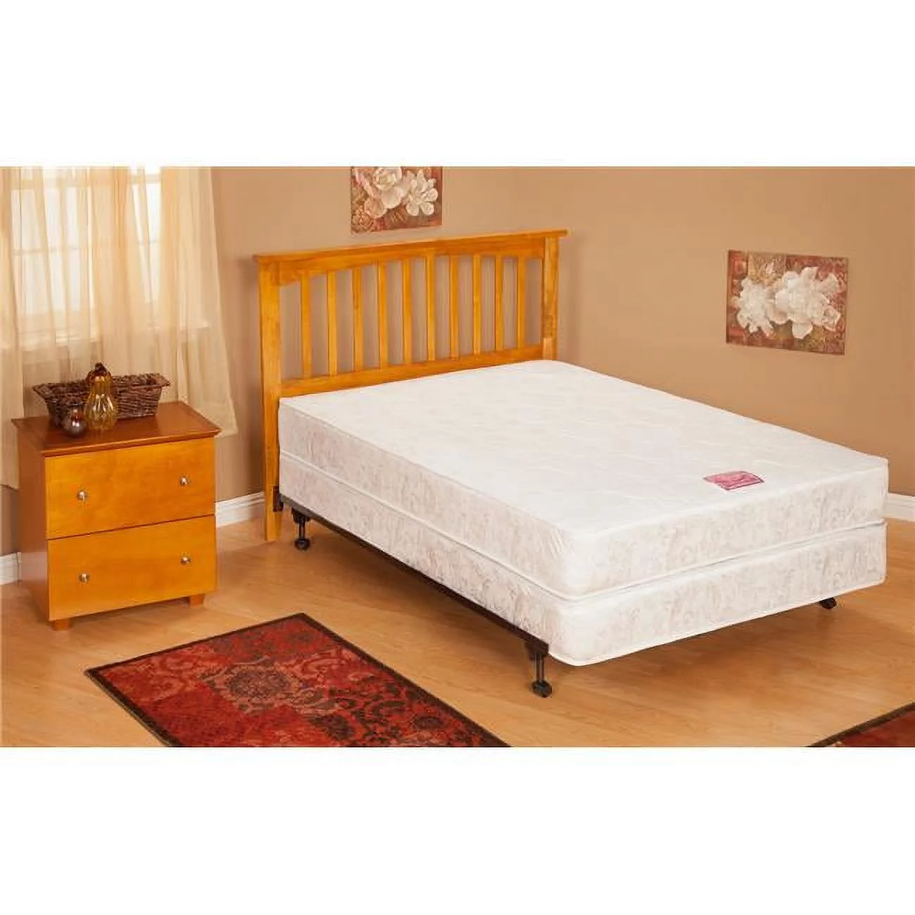 Mission Extra Large Bed with Match Footboard - Espresso, Twin Size
