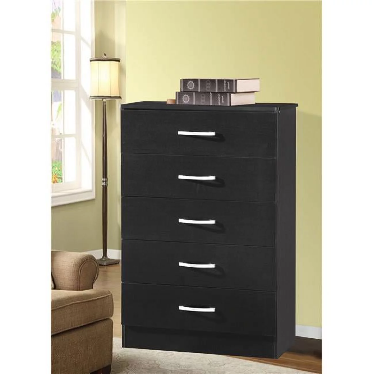 Hodedah  5 Drawer Chest