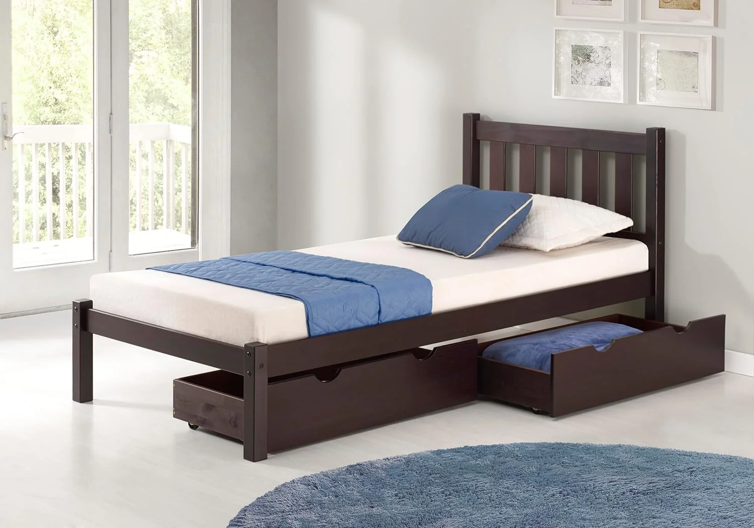 LIHONG Storage, Set of 2, Underbed Drawers, 35