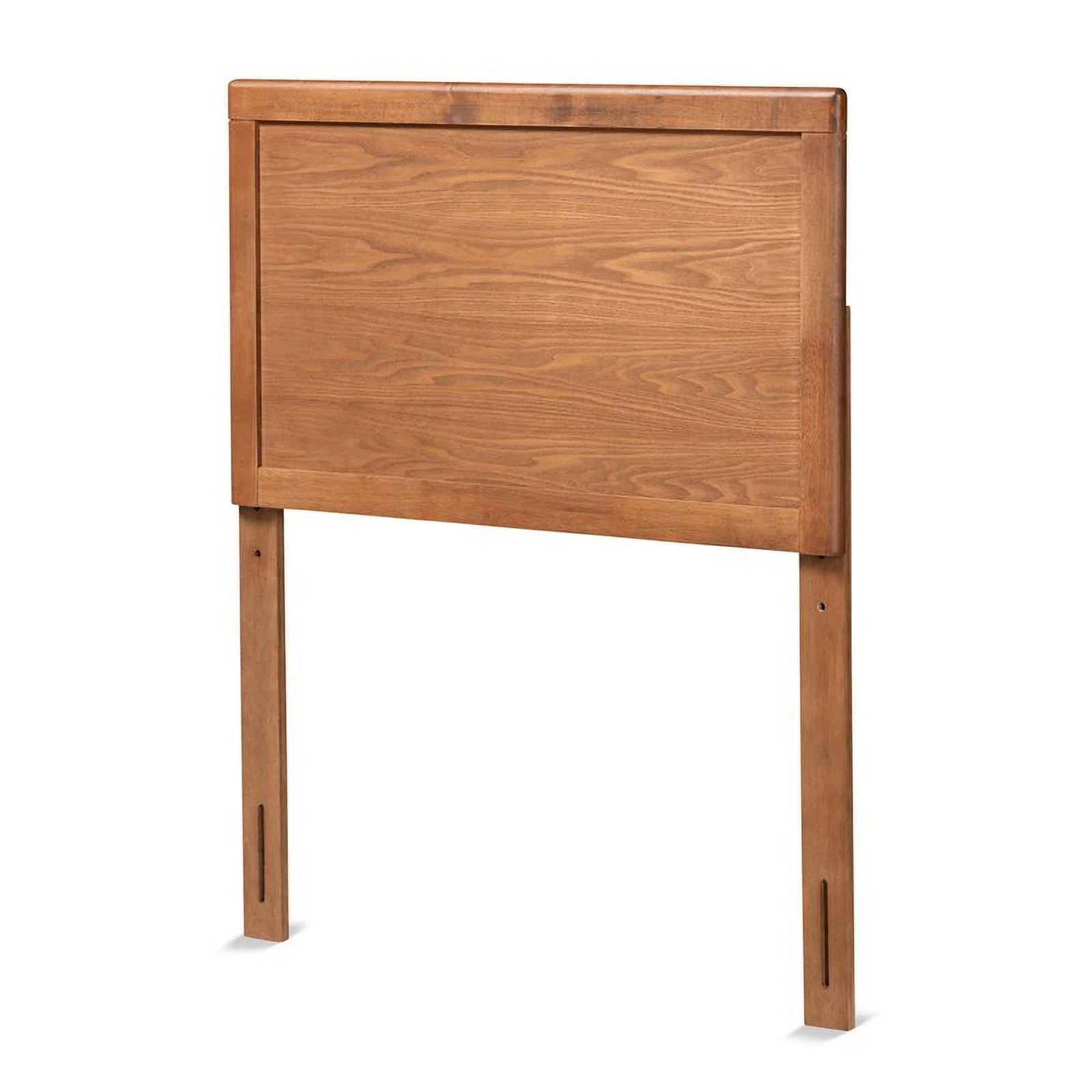 Bowery Hill Walnut Brown Finished Wood Twin Size Headboard