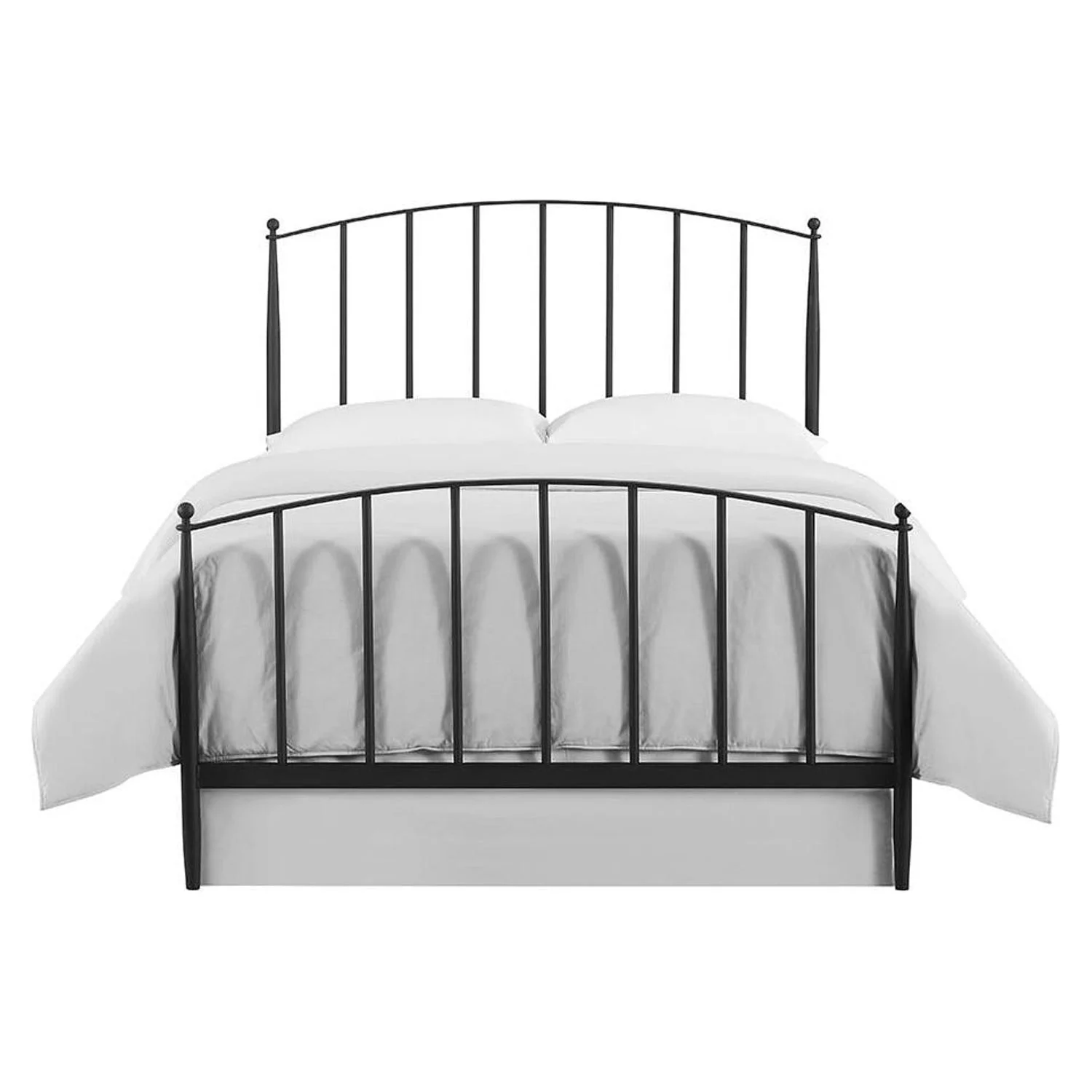 HomeStock Island Oasis King Headboard And Footboard Black
