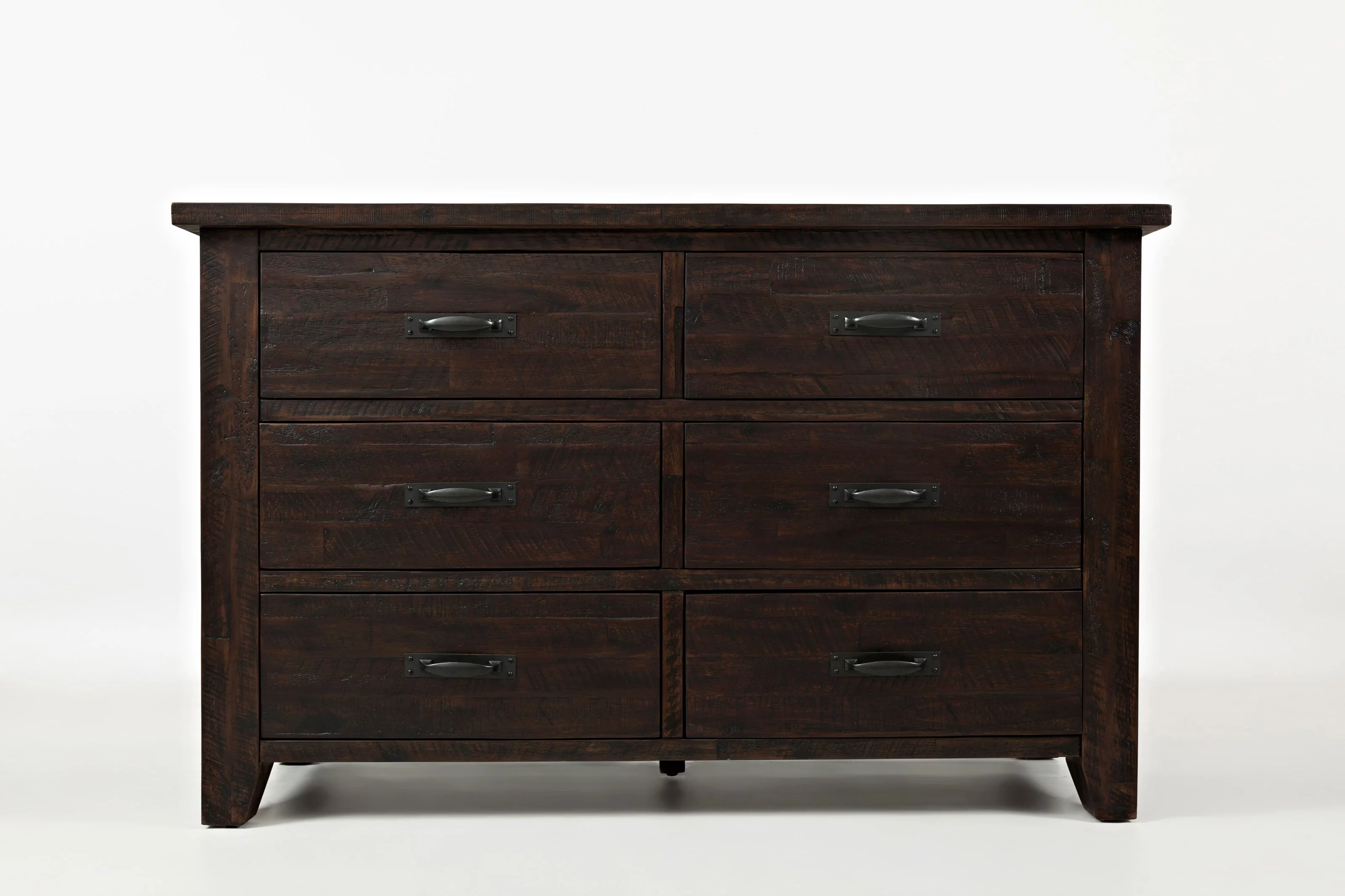 Jofran Jackson Lodge Rustic Distressed Acacia Double Dresser