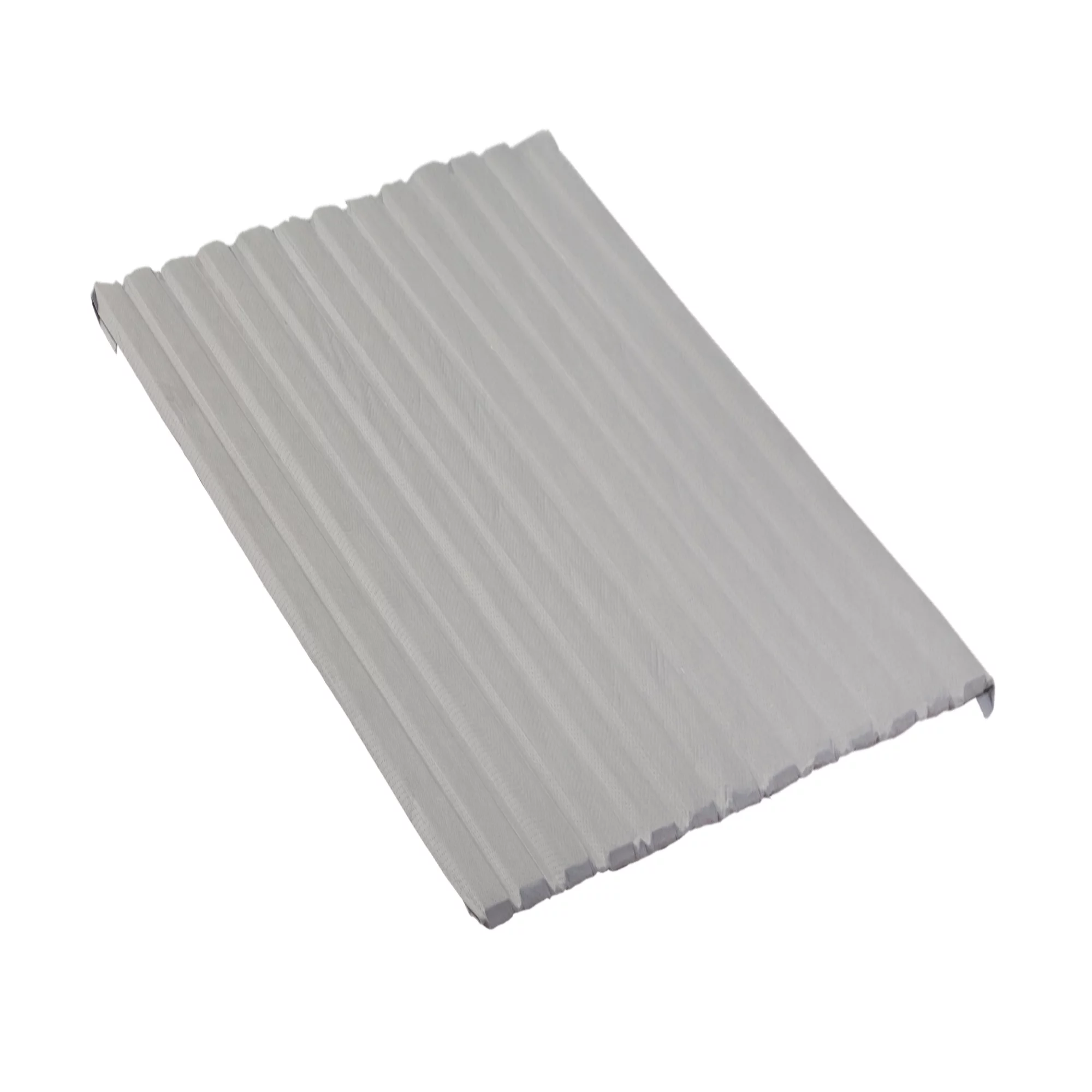 Continental Sleep, 0.75” Vertical Heavy Duty Mattress Support Wood Slats with Cover, Queen, Gray