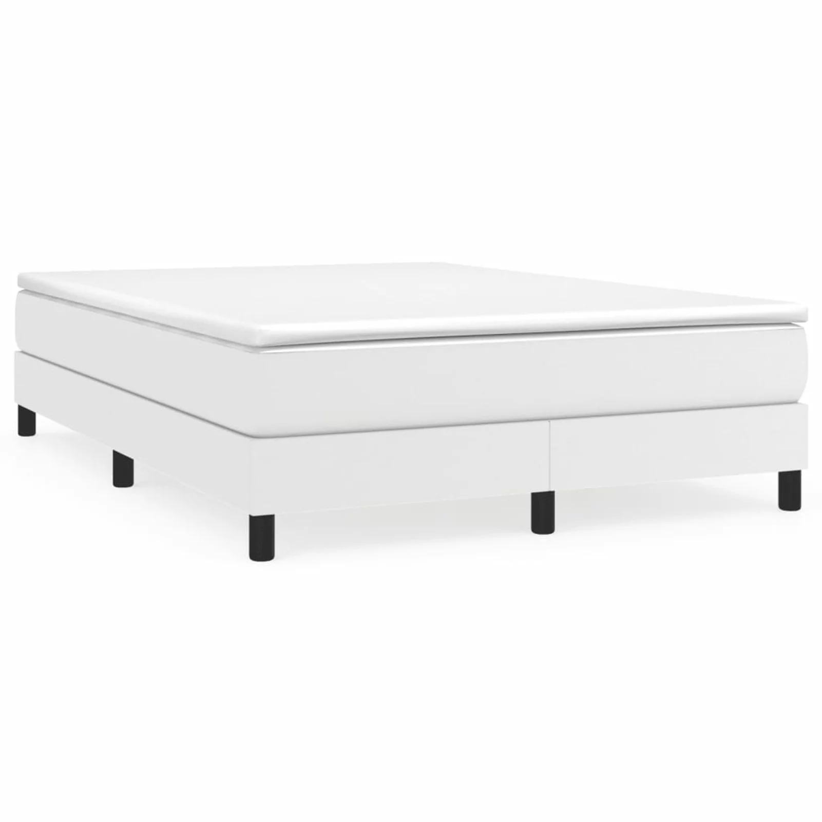 Walmeck Box Spring Bed with White 59.8