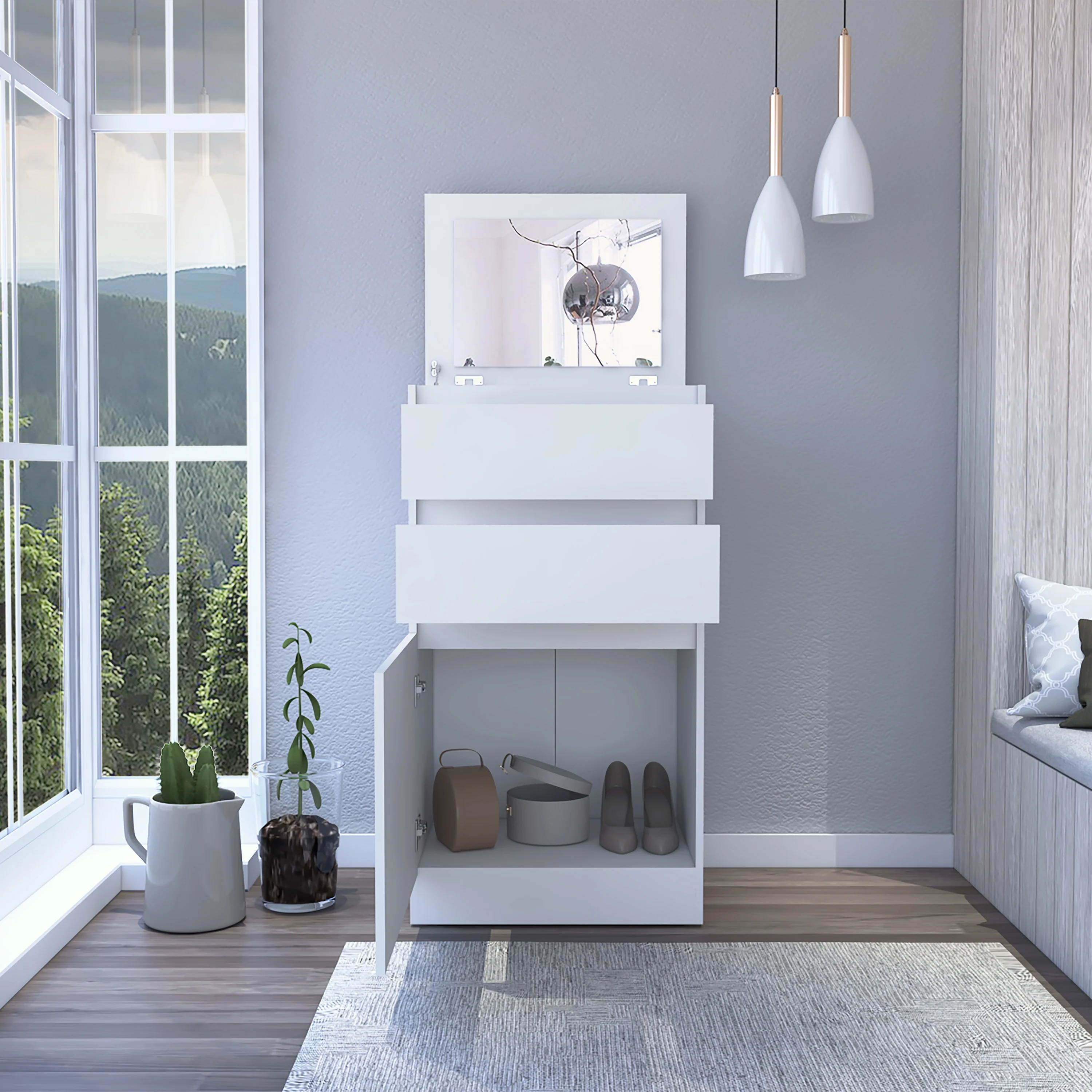 Elegant Asturias Dresser with Jewelry Box - Style & Functionality Upgrade