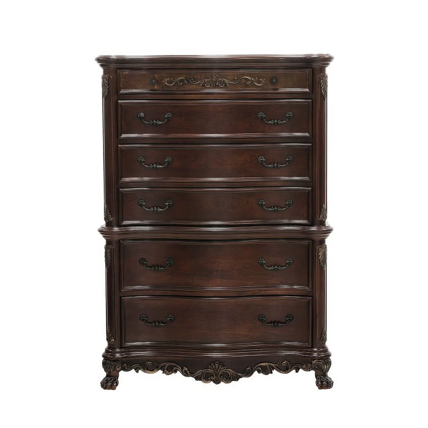 Home Elegance 2243-9 59 x 19 x 41.75 in. Deryn Park Chest - Cherry