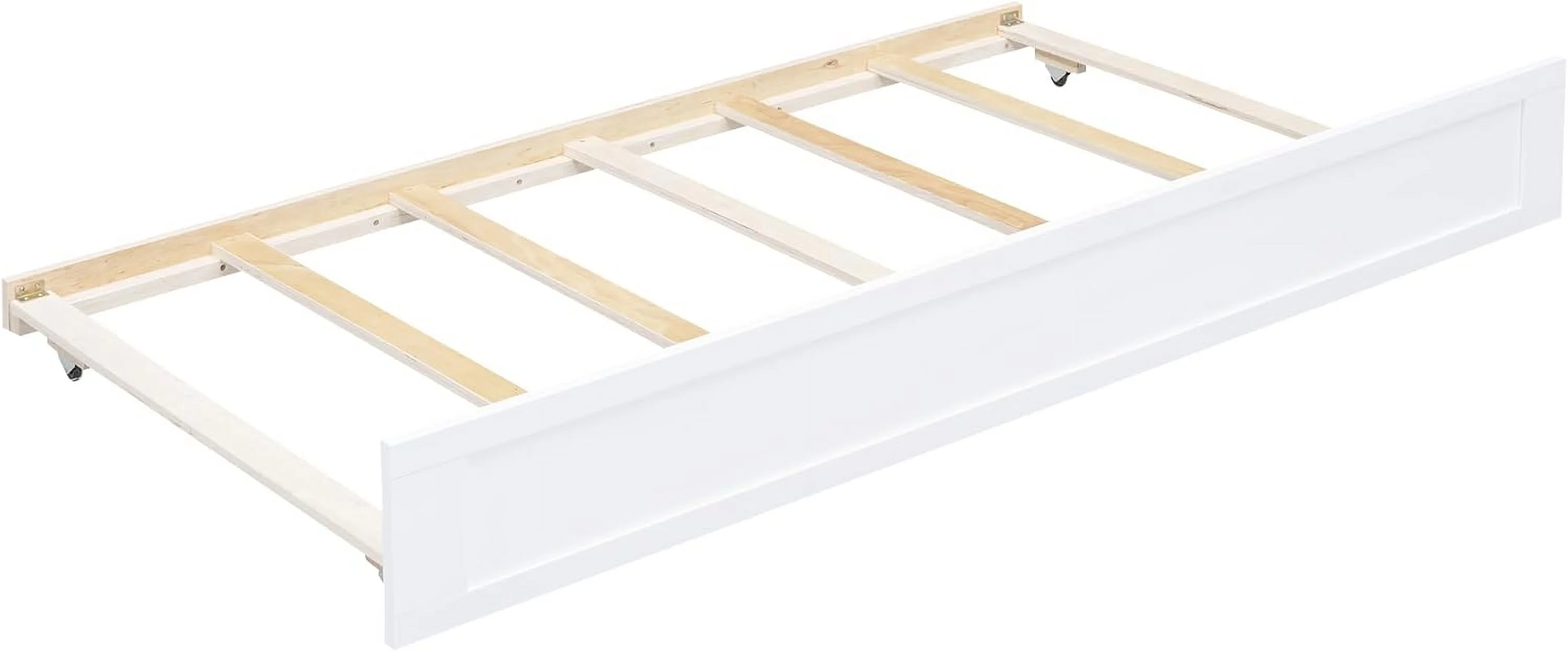 Full Size House Bed with Built-in Storage Shelves and Twin Size Trundle,Full Size Daybed Frame with Trundle Bed