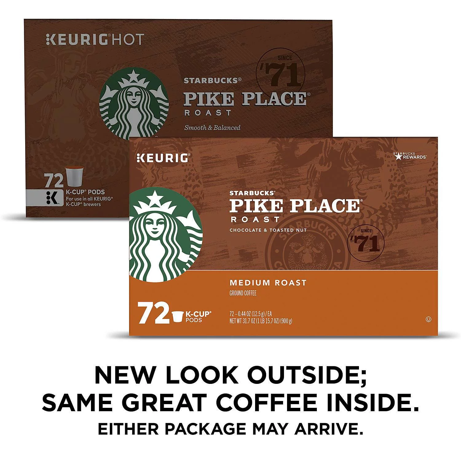 Starbucks Pike Place K-Cups (72 Ct.)