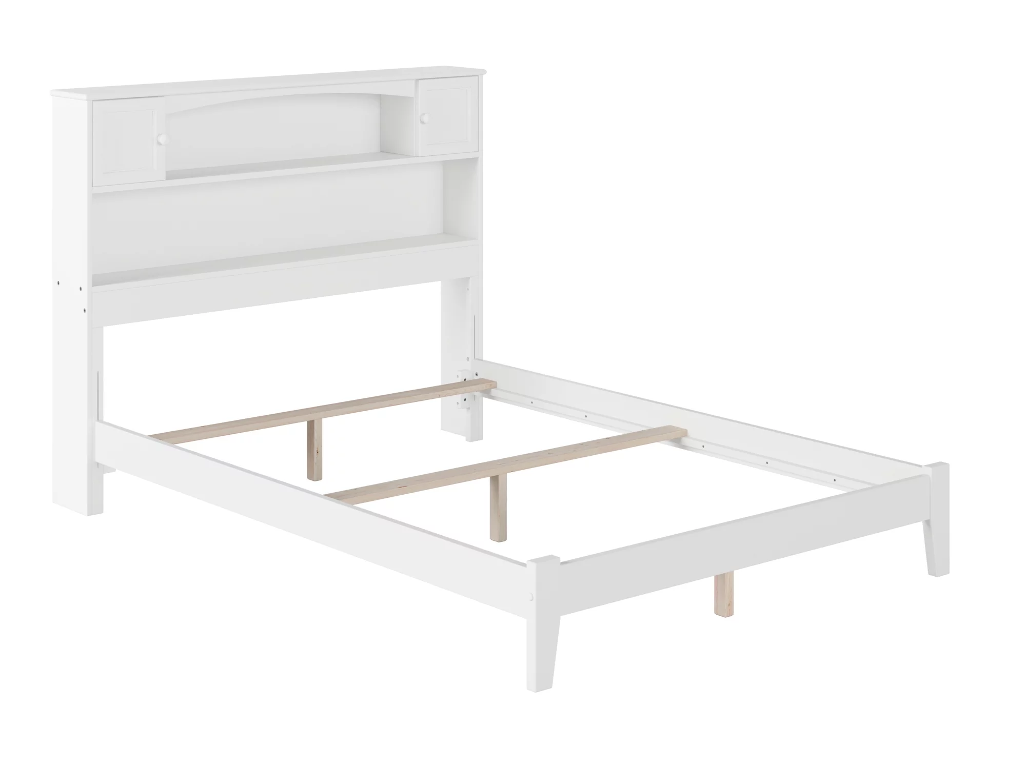 Newport Full Traditional Bed in White