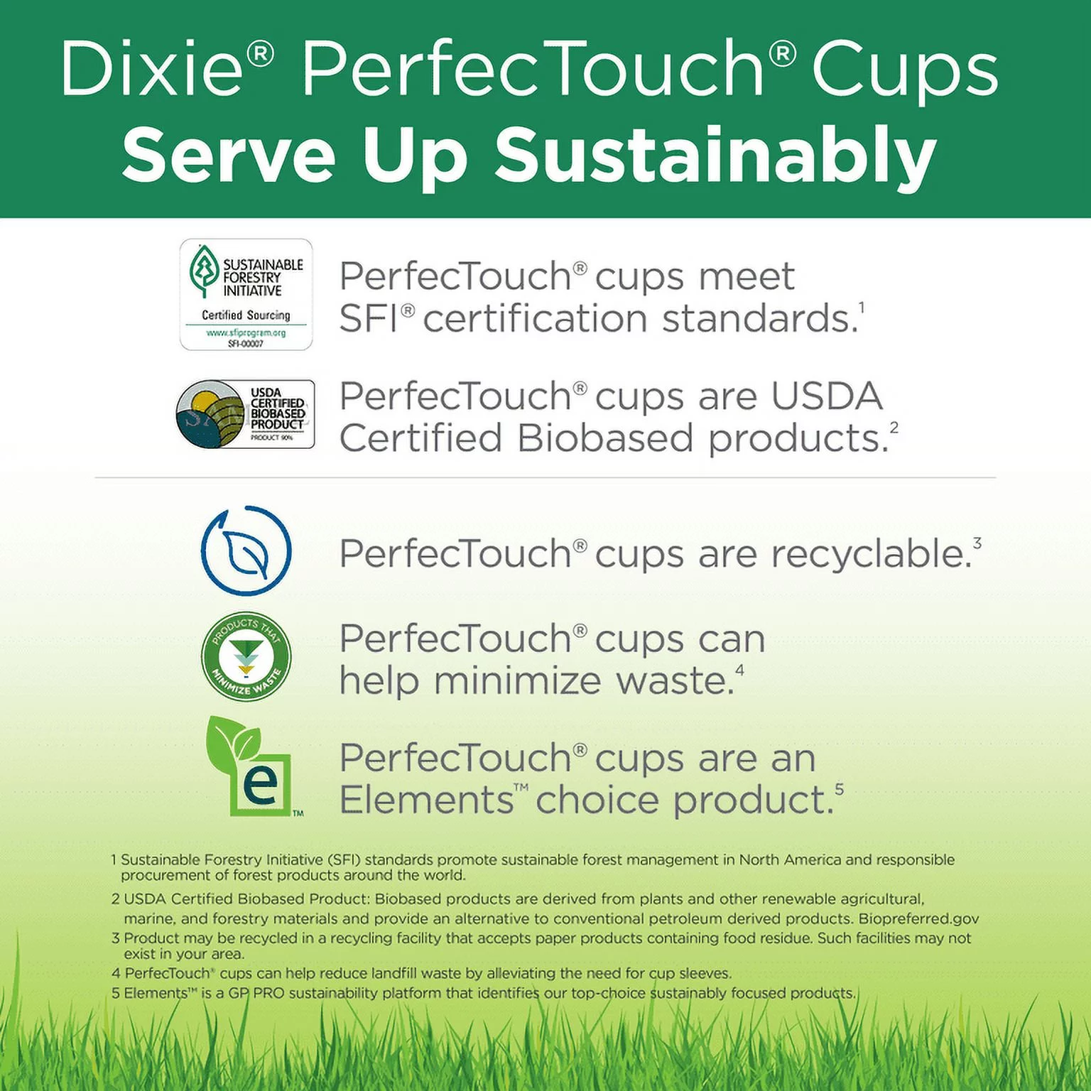 Dixie® PerfecTouch® Insulated Disposable Paper Hot Coffee Cup, 5310DX, 10 Fl. Oz., 500 Cups