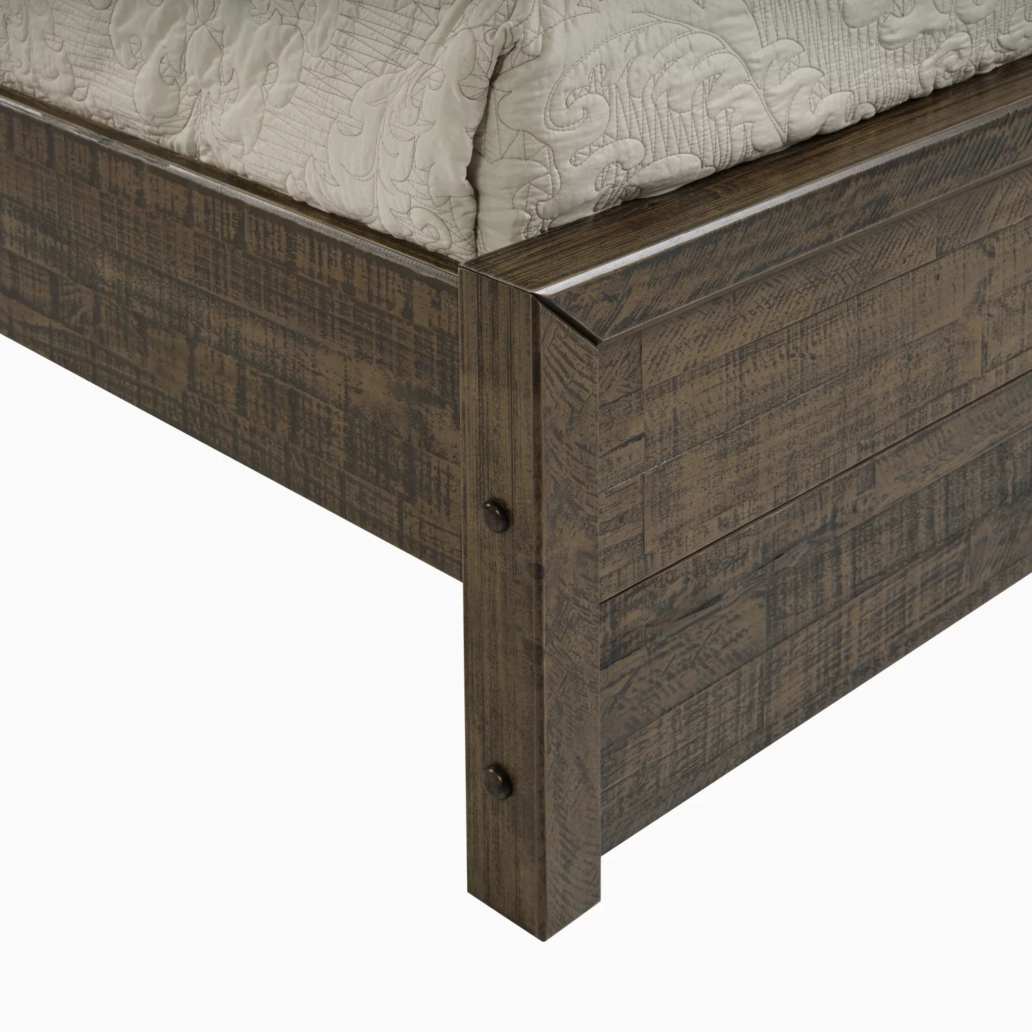 Camaflexi Monterrey Bed - King Size - Provincial Brown Finish
