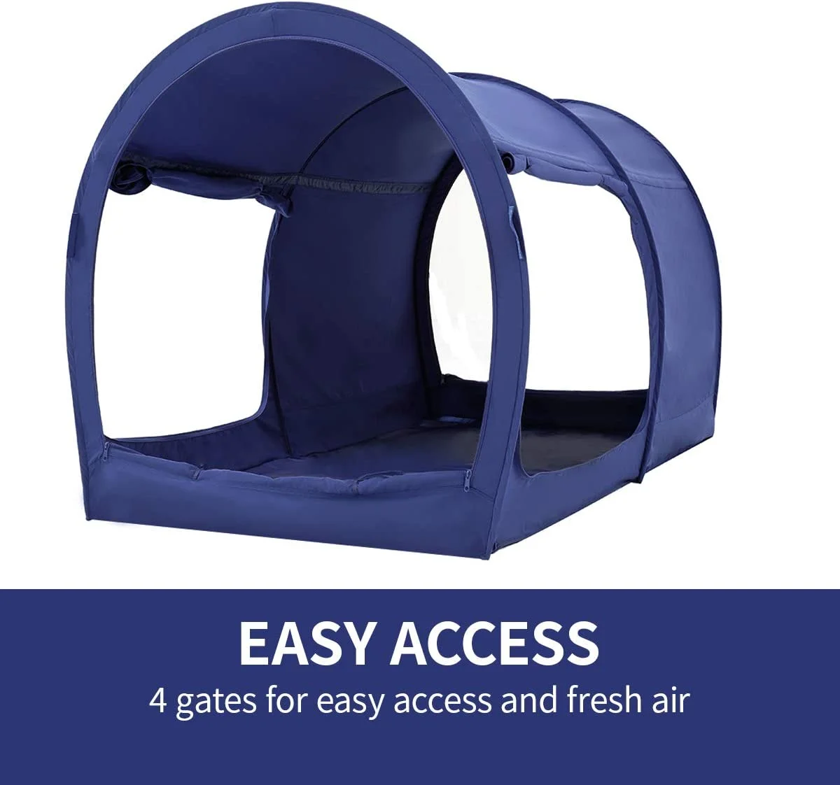 Alvantor Bed Tent Pop Up Canopy Twin Navy