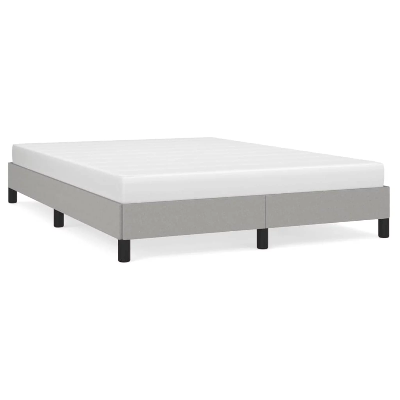 Dcenta Queen Sizeed Frame with Wooden Slat Support and Legs 81.1 x 61 x 9.8 Inch Fabric Platform Bed Frame Suitable for Mattress Size9.8 x 79.9 Inches (W x L)