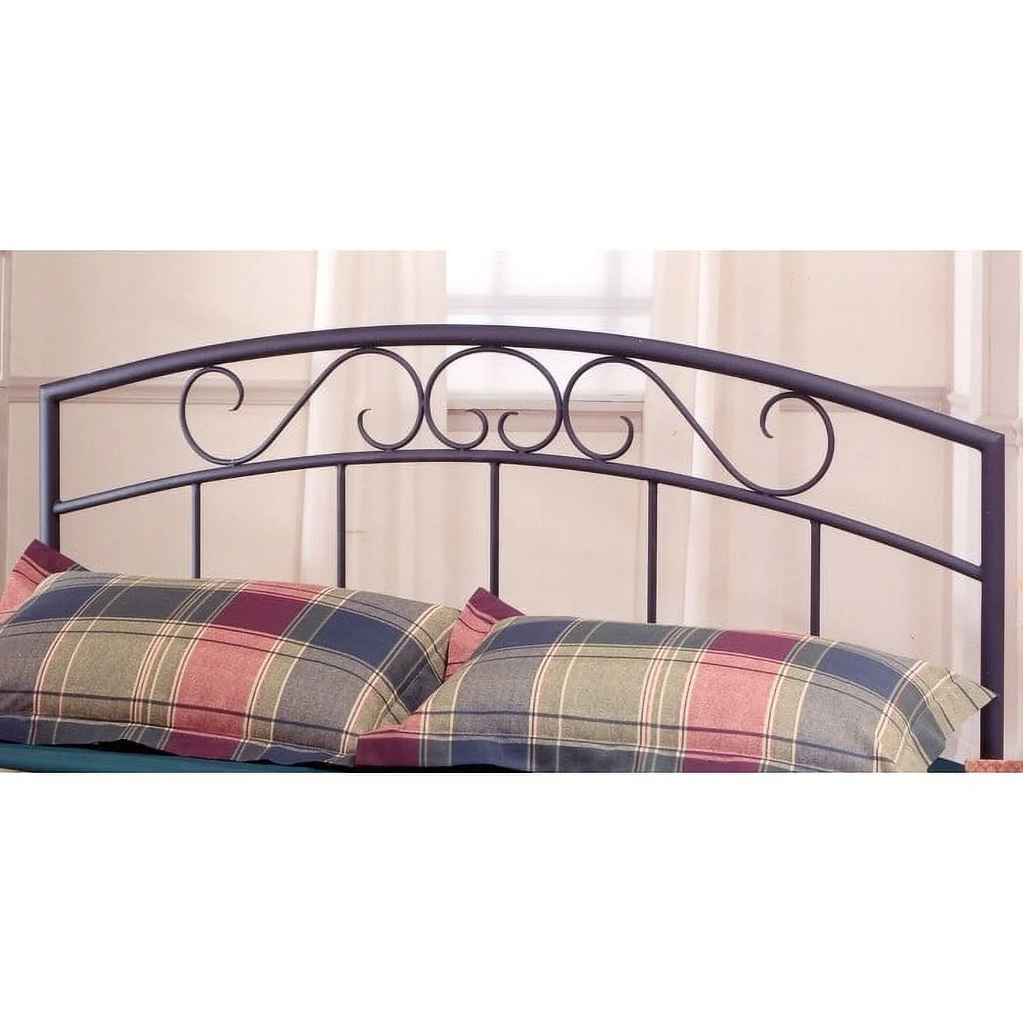 Hillsdale Furniture Wendell Full/Queen Metal Headboard Copper Pebble