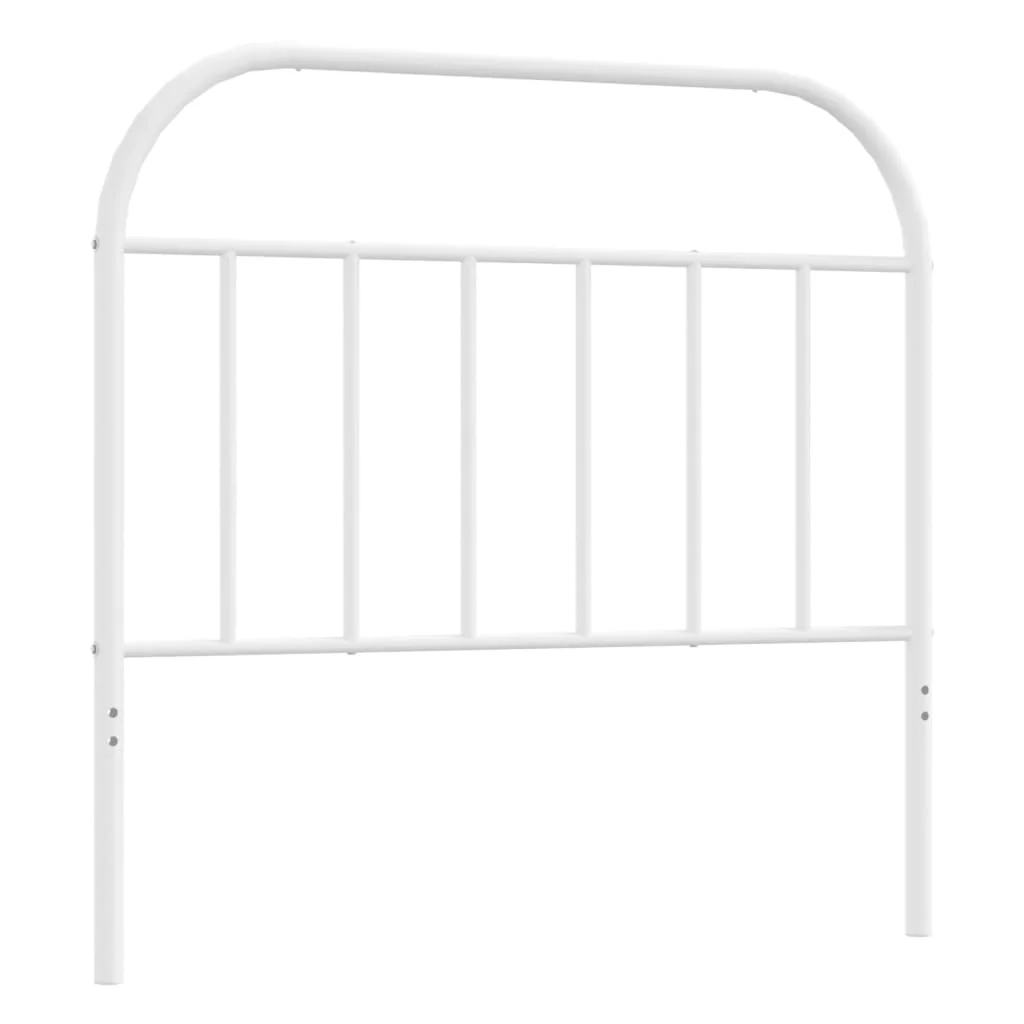 Htovila Metal Headboard White 39.4