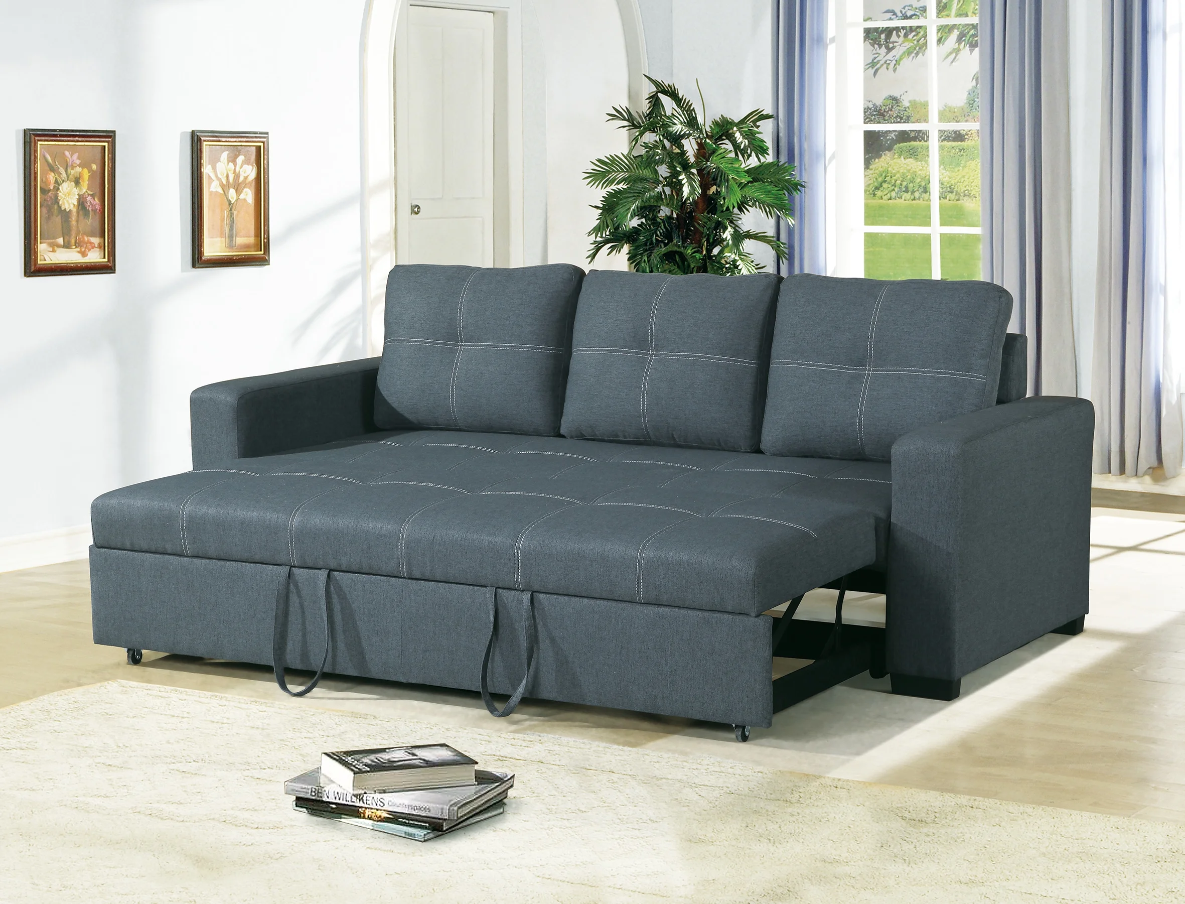 Ucloveria Sectional Sofa with Chaise Lounge, 85