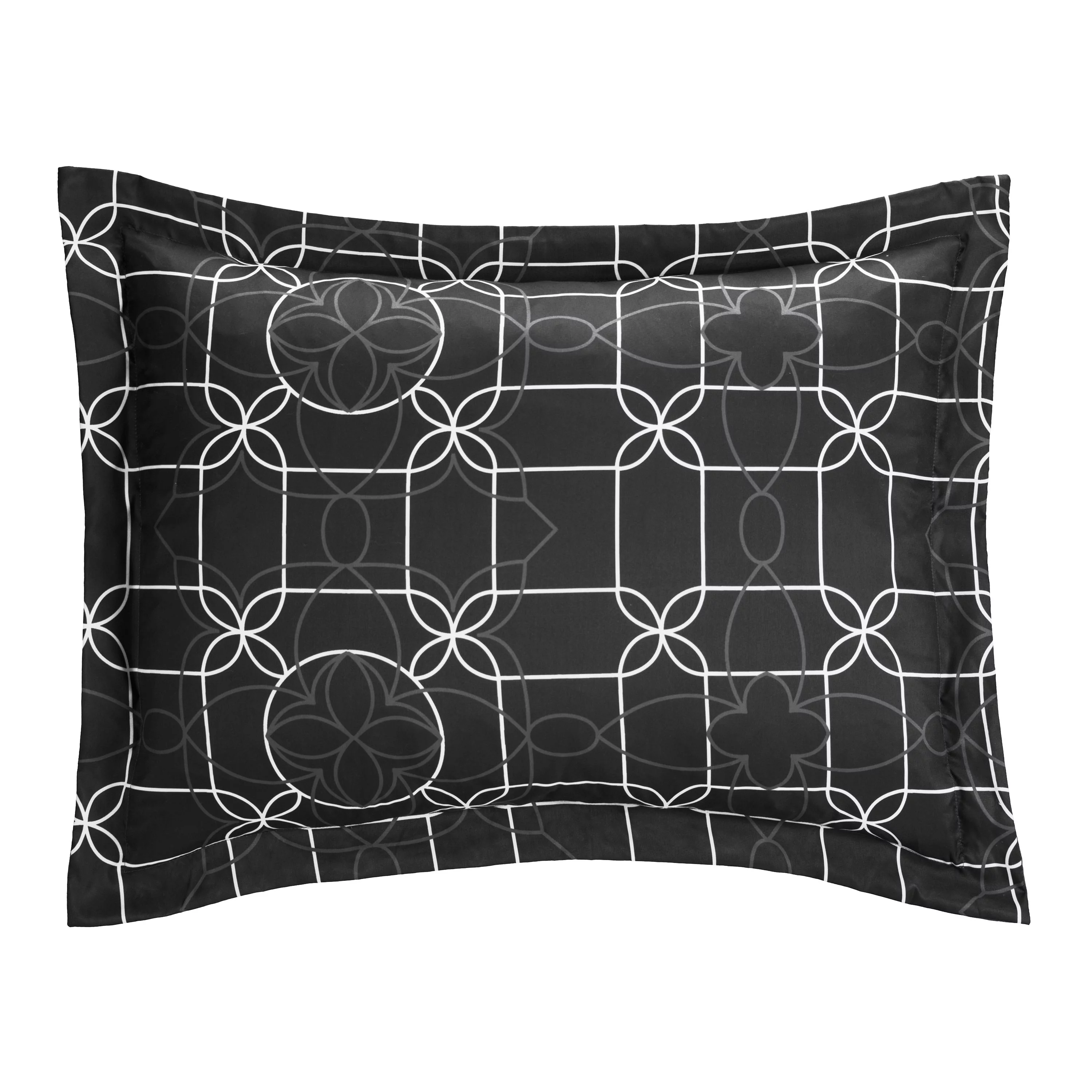 Martex Cathedral King Black Bed-In-A-Bag