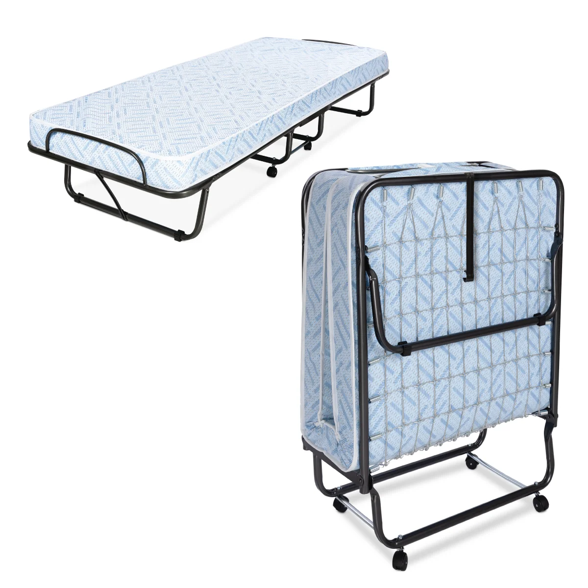 Milliard Lightweight Folding Cot with Mattress 31