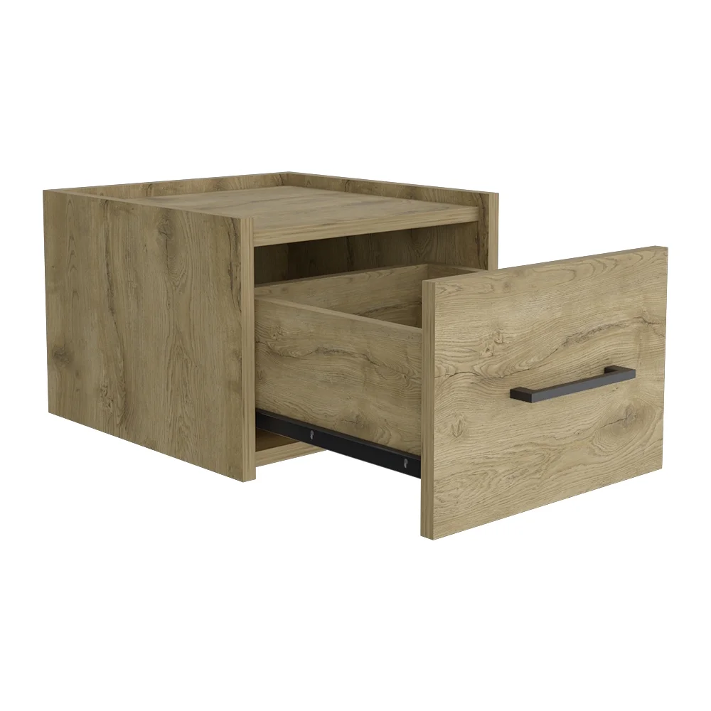 CoSoTower Floating Nightstand Calion, Bedroom, Macadamia
