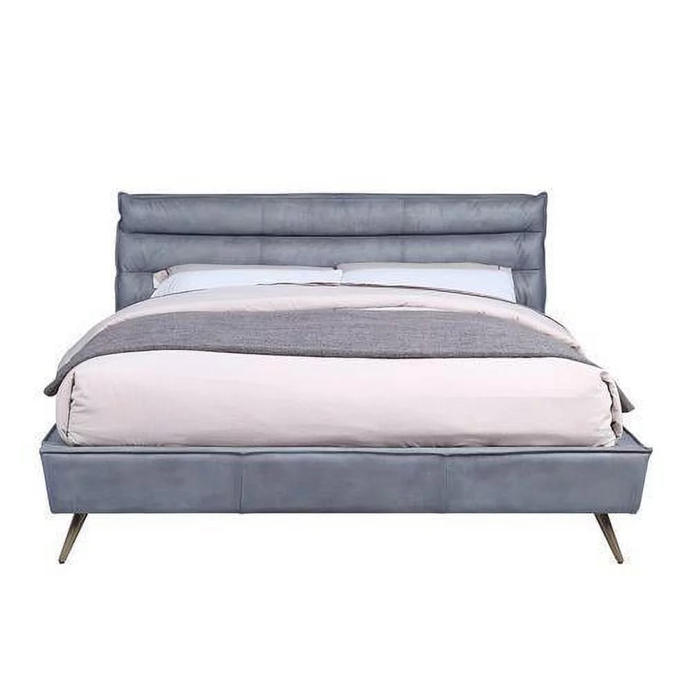 Modern Gray Queen 3pcs Bedroom Ser by Acme Doris BD00563Q-3pcs