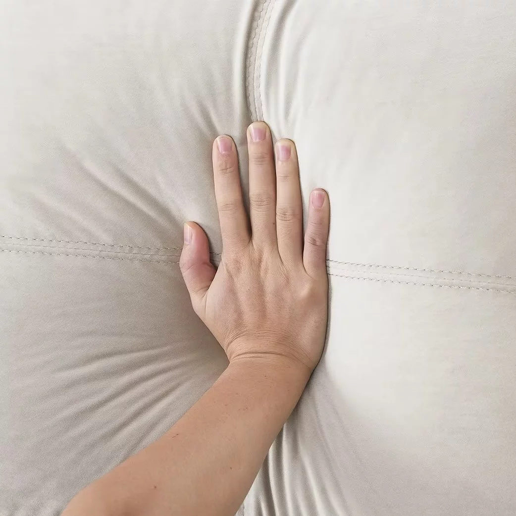 Morden Fort Sectional Sleeper Sofa Bed with L Shape Storage, Beige Velvet