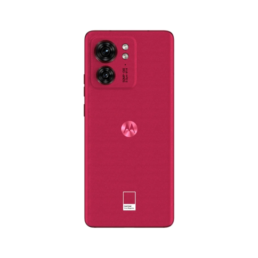 Motorola Edge 40 DUAL SIM 256GB ROM + 8GB RAM (GSM ONLY |NO CDMA) Factory Unlocked 5G Smartphone (Viva Magenta) - International Version