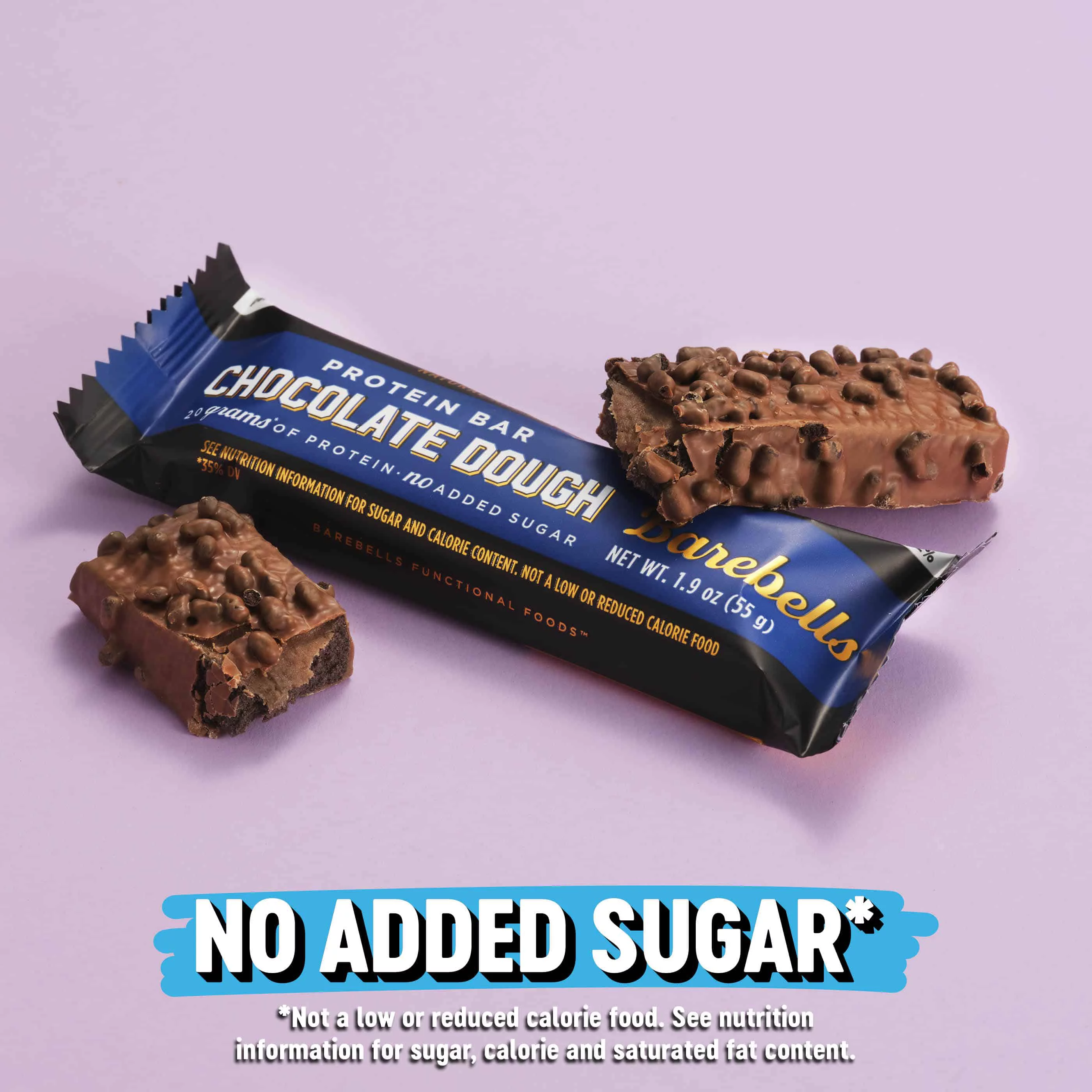 Barebells High Protein 20g Bars Chocolate Dough, 24 Pack