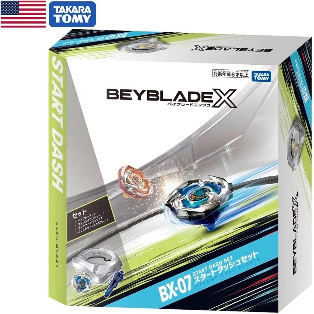 Takara Tomy Beyblade X 'Start Dash Set' w/ Stadium BX-07